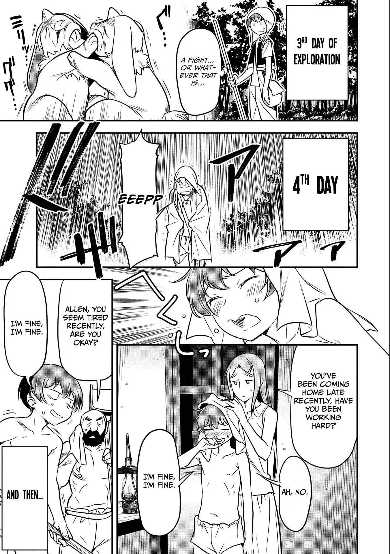 Chounin A wa Akuyaku Reijou o Doushitemo Sukuitai: Dobu to Sora to Koori no Himegimi Chapter 2: Cleaning out mud from a ditch - Page 28