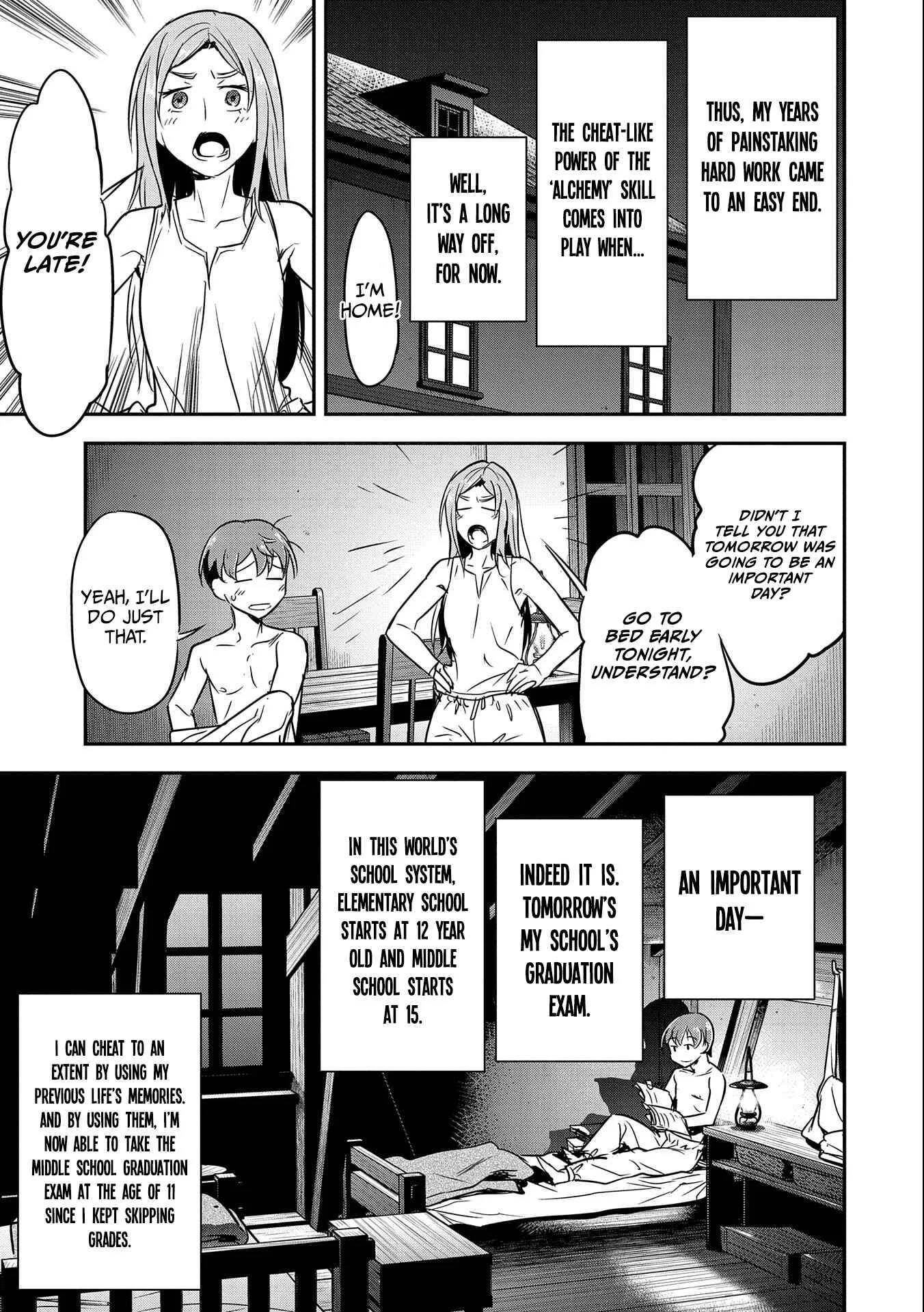 Chounin A wa Akuyaku Reijou o Doushitemo Sukuitai: Dobu to Sora to Koori no Himegimi Chapter 4: Graduation - Page 10