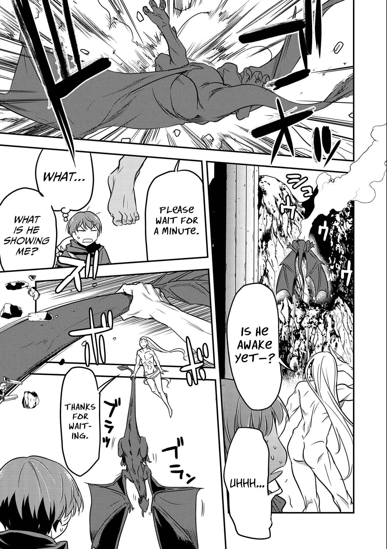 Chounin A wa Akuyaku Reijou o Doushitemo Sukuitai: Dobu to Sora to Koori no Himegimi Chapter 5: Valley of the Flying Dragon - Page 18