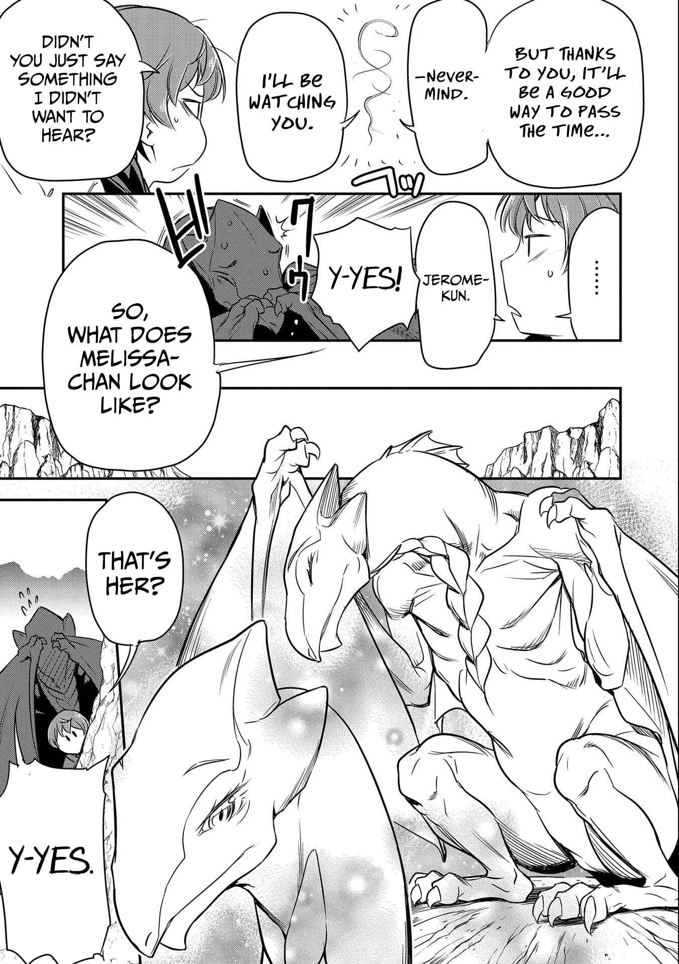 Chounin A wa Akuyaku Reijou o Doushitemo Sukuitai: Dobu to Sora to Koori no Himegimi Chapter 5: Valley of the Flying Dragon - Page 22