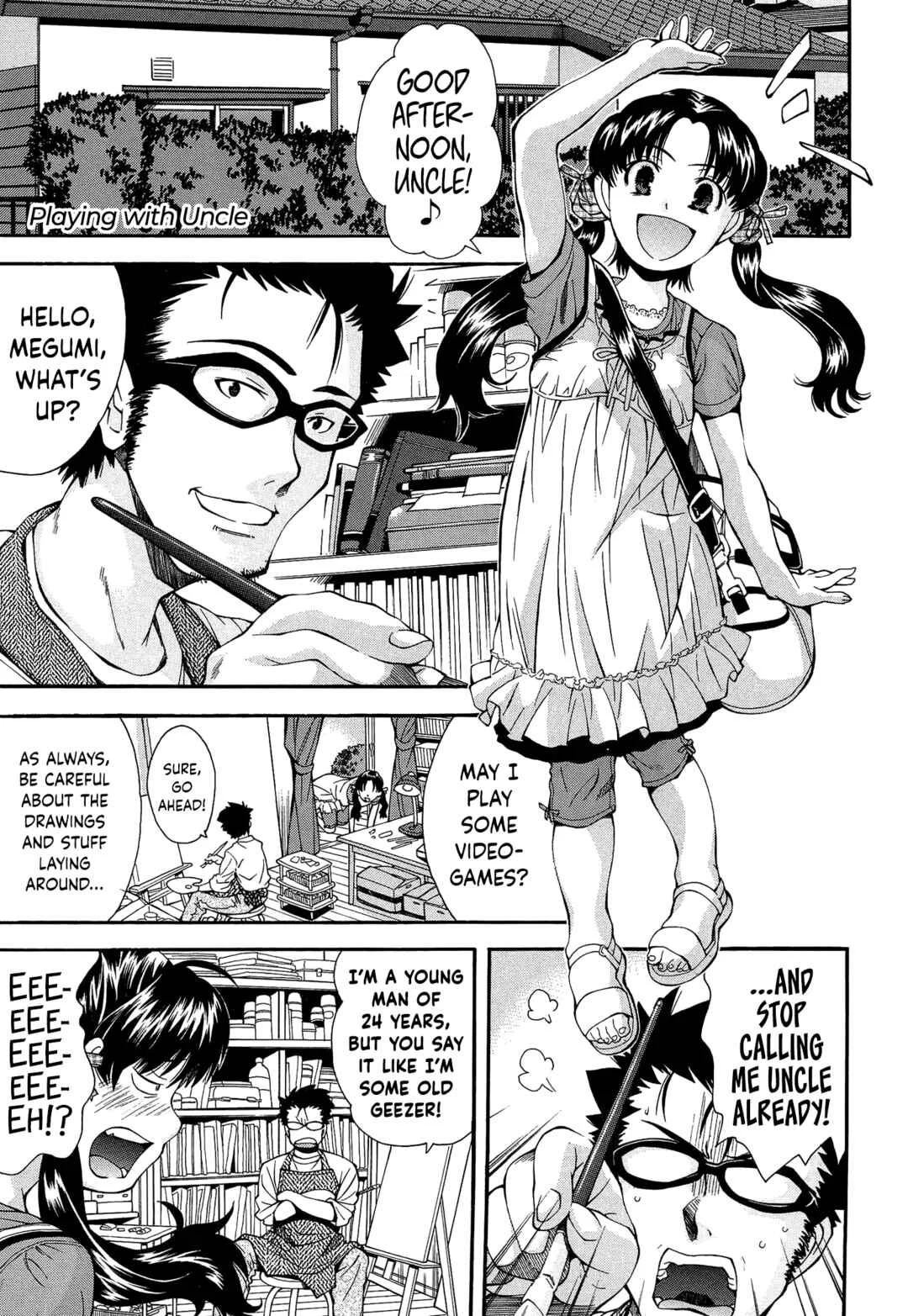 Come! Look! Tease! Chapter 1: Playing with Uncle - Page 1