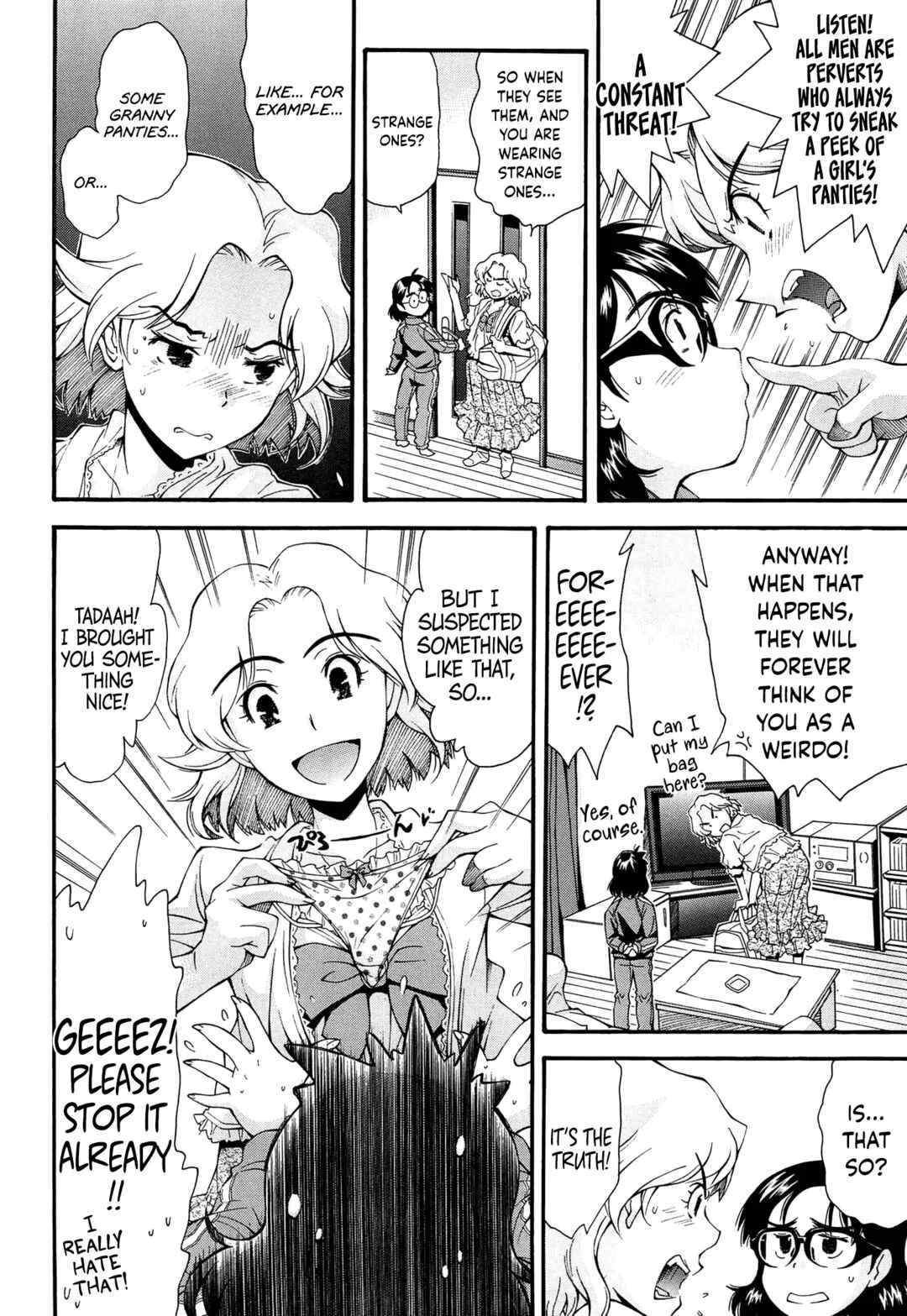 Come! Look! Tease! Chapter 3: Why a Plain Glasses-Girl Like Me Started Wearing Sexy Panties - Page 6