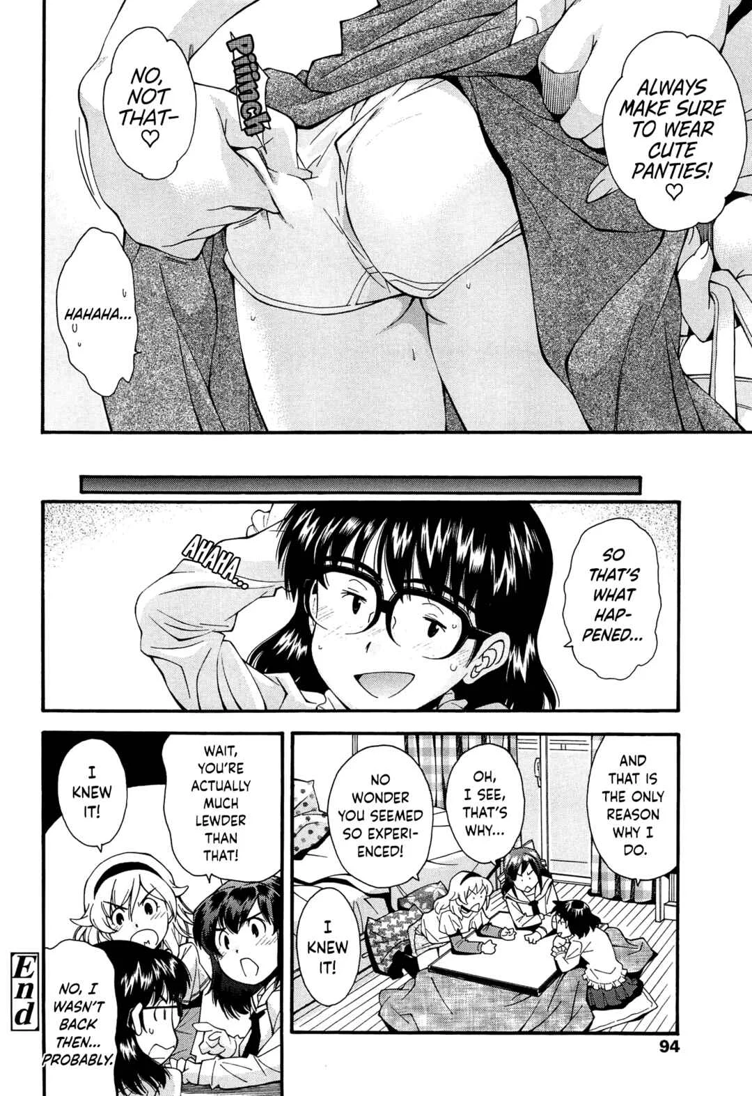 Come! Look! Tease! Chapter 3: Why a Plain Glasses-Girl Like Me Started Wearing Sexy Panties - Page 28