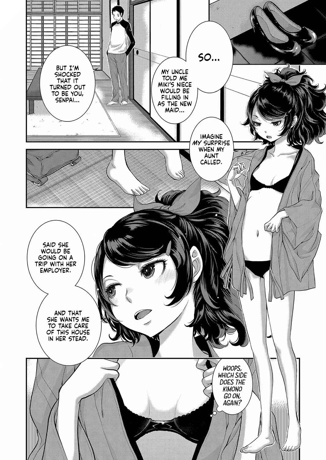 Cosplay Maid ga Ikagawashii Chapter 1: Youjou-Senpai Can't Reach It - Page 9