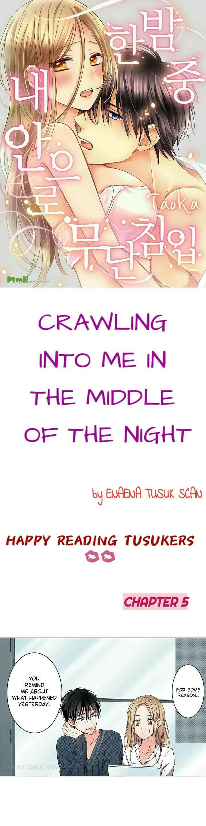 Crawling Into Me in the Middle of the Night (Official Colored) Chapter 5 - Page 1