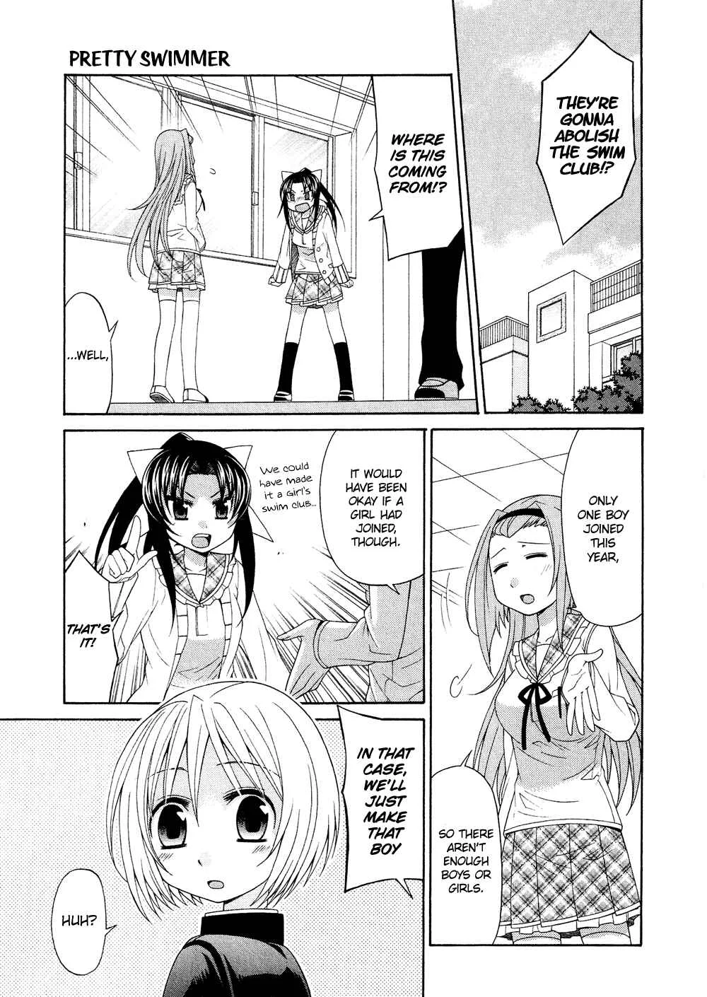 Cross-Dressing Boy Anthology Comic Chapter 1.5: Pretty Swimmer (Eichi Yuu) - Page 2