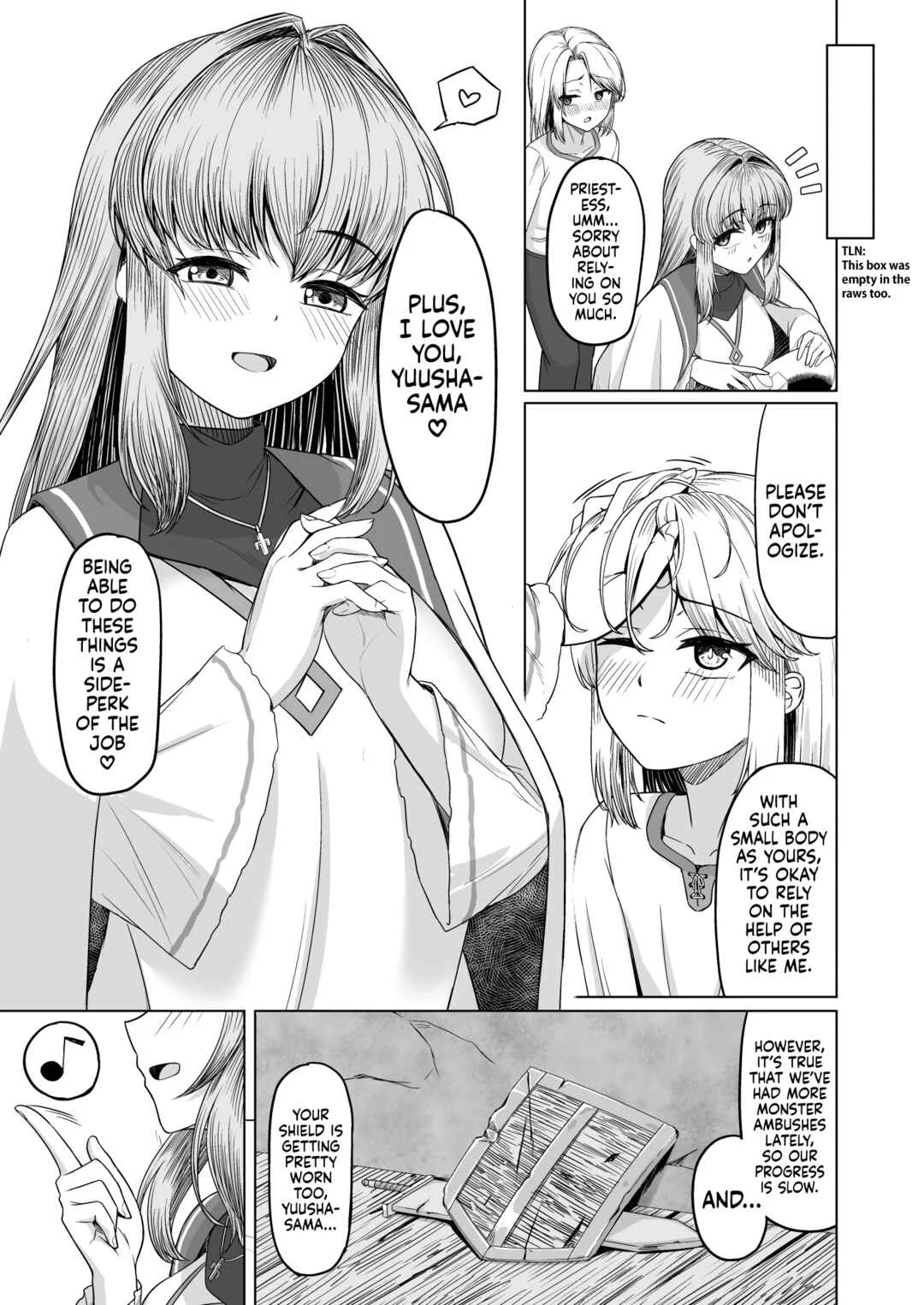 Crossdressing Hero and Dancer Priestess Chapter 1 - Page 7