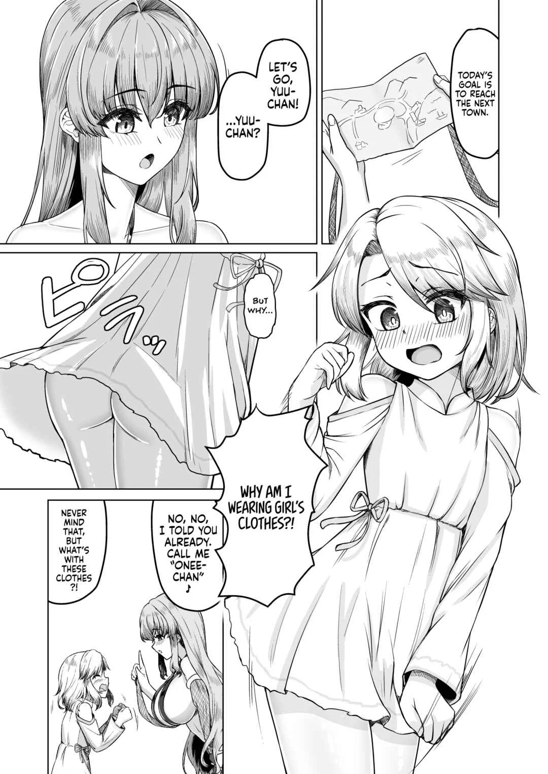 Crossdressing Hero and Dancer Priestess Chapter 1 - Page 8