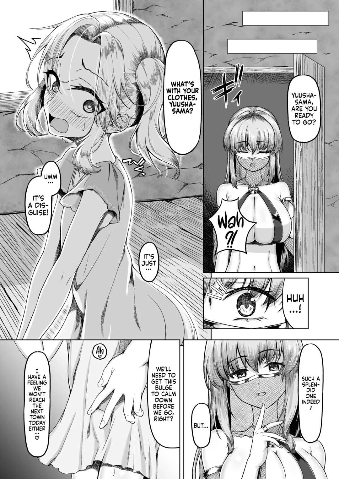 Crossdressing Hero and Dancer Priestess Chapter 1 - Page 32