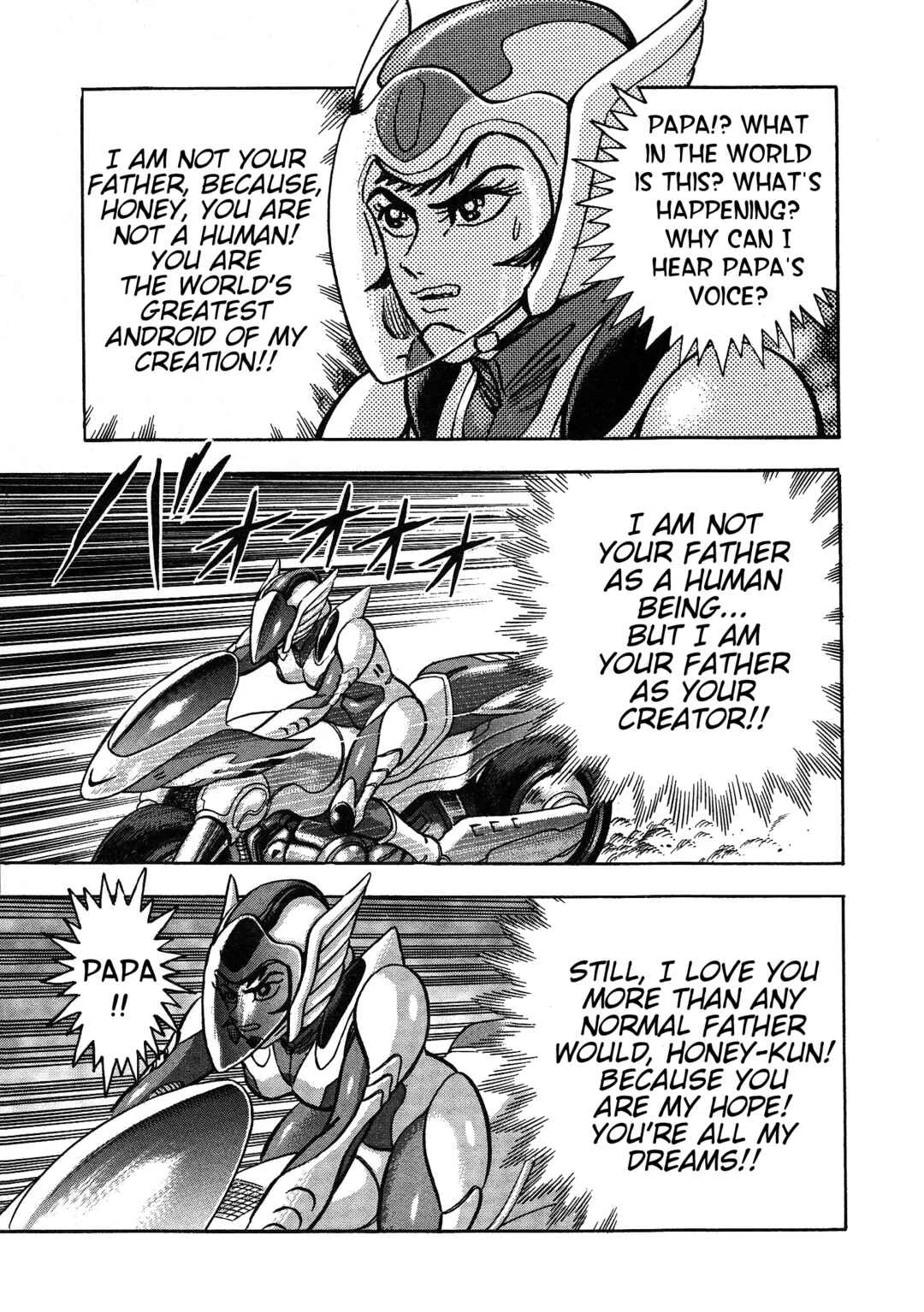 Cutie Honey 2023 Chapter 3: Attack of Panther Claw - Page 22