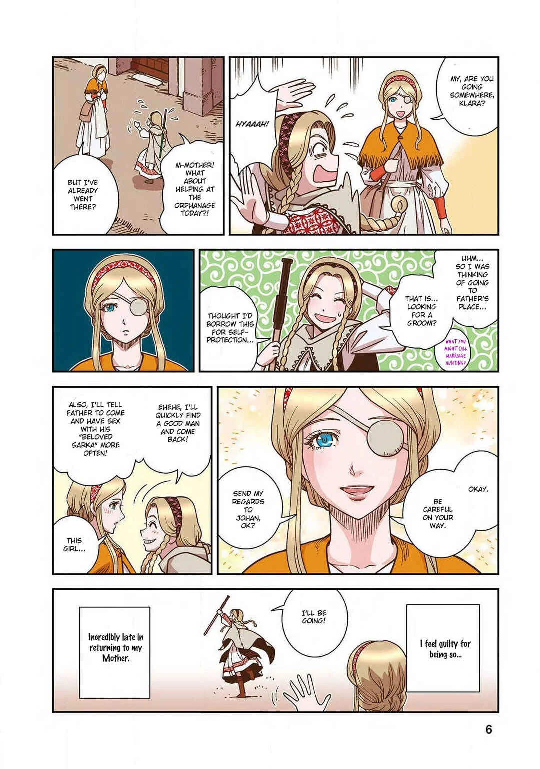 Dívčí Válka Sidestory II: Inheritors of the Flame Chapter 1: The Holy Crown's Whereabouts - Page 4