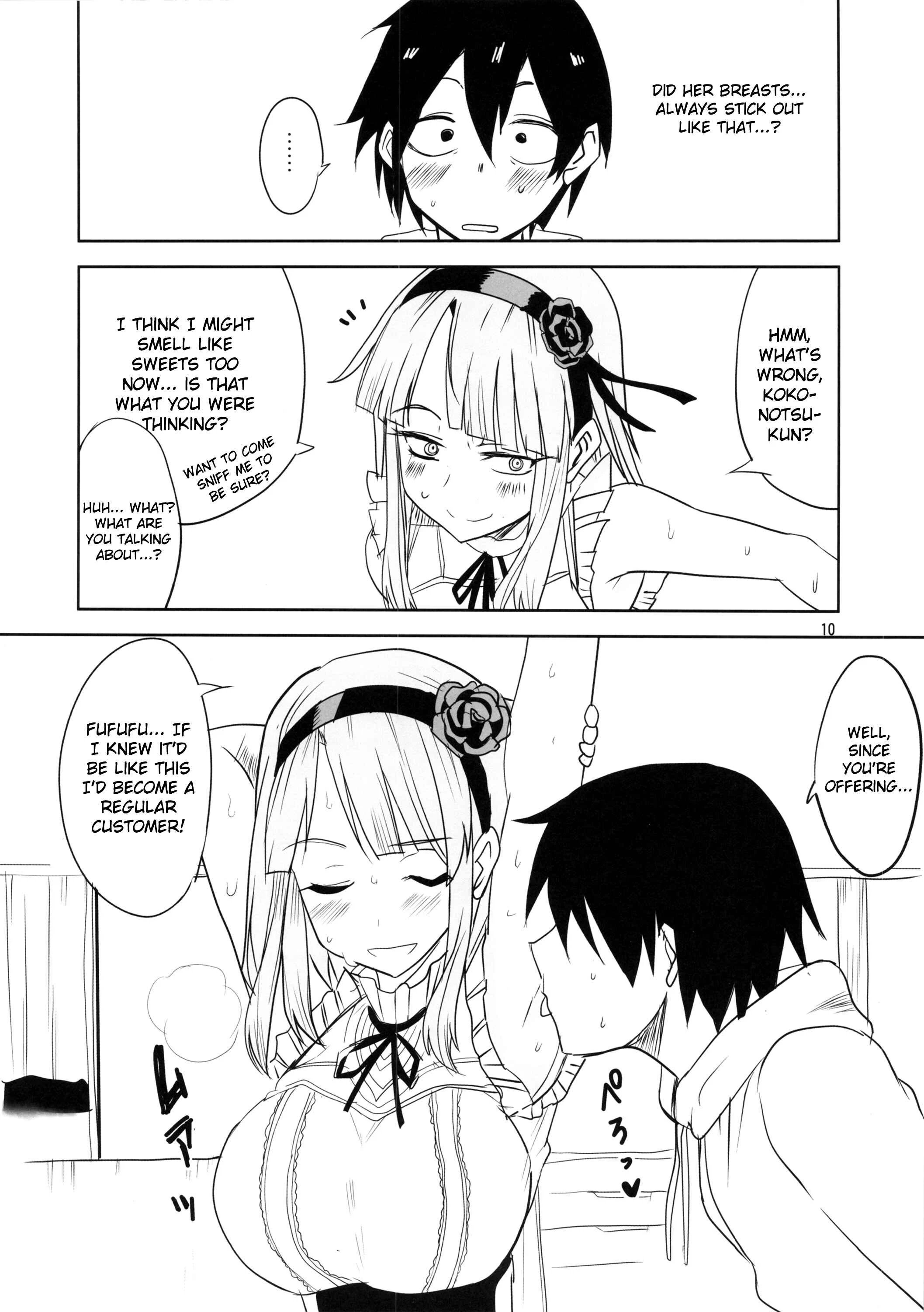 Dagashi Kashi - Dagashi Chichi (Doujinshi) Chapter 1 - Page 11