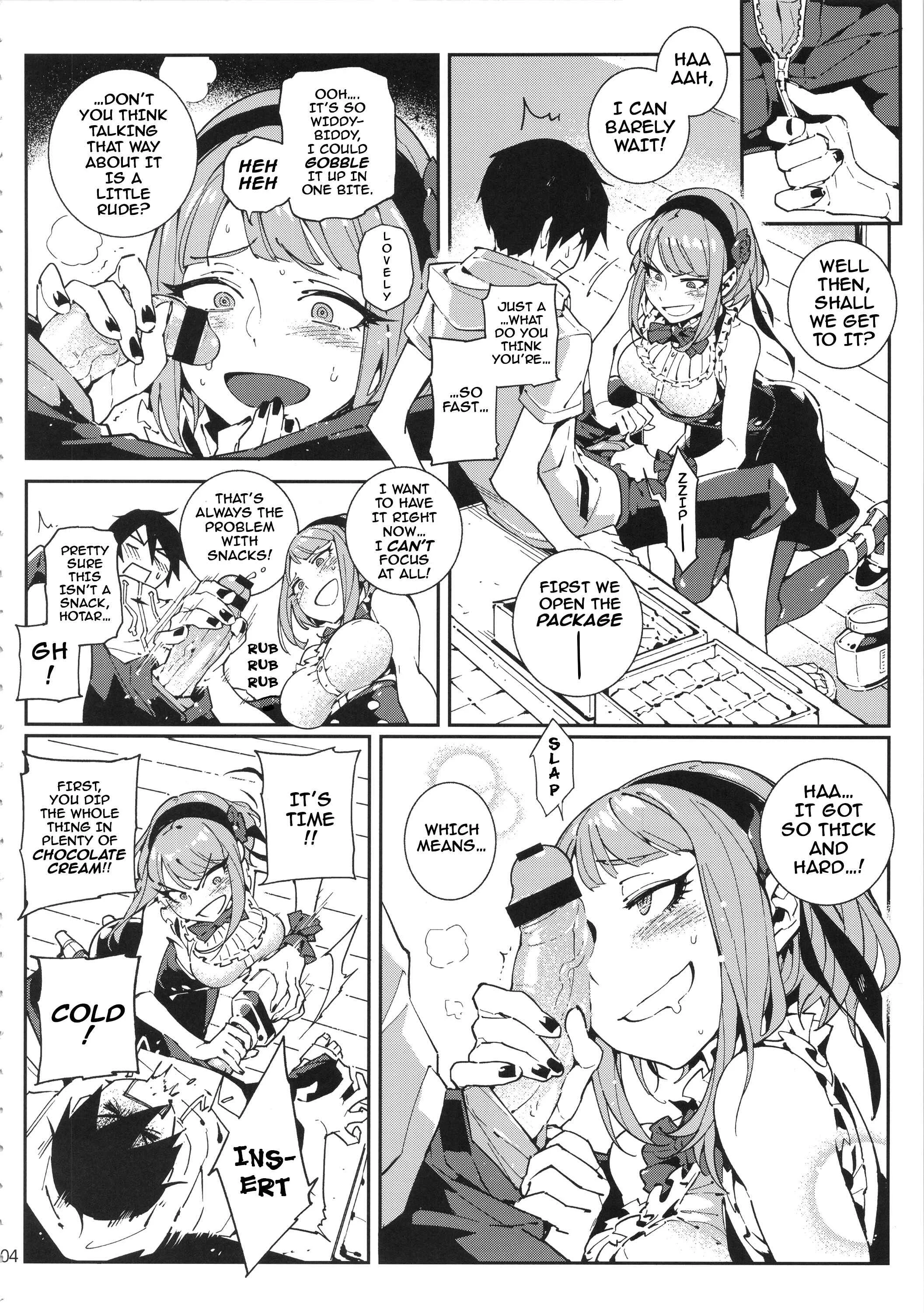 Dagashi Kashi - So○○ Sensou (Doujinshi) Chapter 1: Oneshot - Page 5