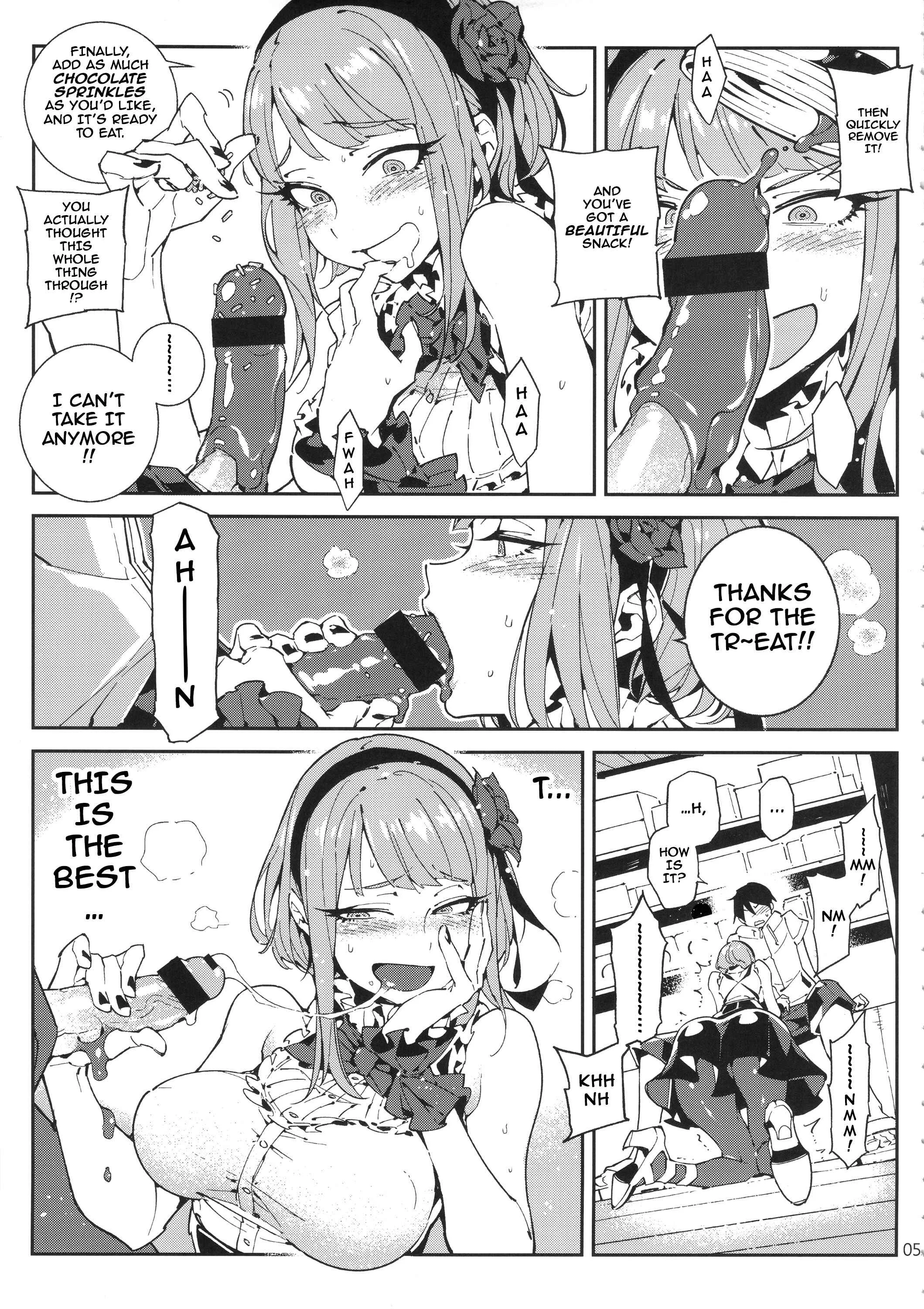 Dagashi Kashi - So○○ Sensou (Doujinshi) Chapter 1: Oneshot - Page 6