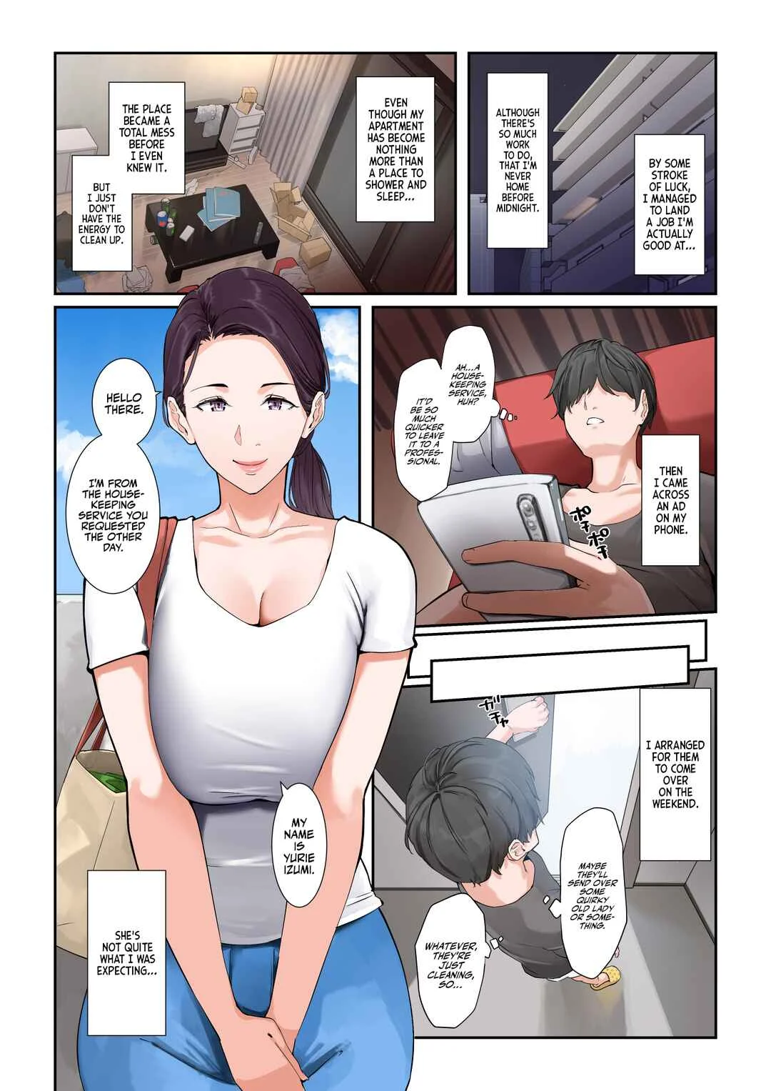 Daitai Nandemo Shite kureru Kaji Daikou no Yurie-san Chapter 1 - Page 4