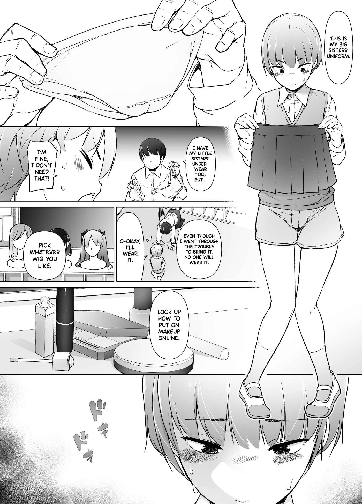 Danshikou no Kawaii Ko ga Josou Shita Hanashi Chapter 1: Oneshot - Page 5