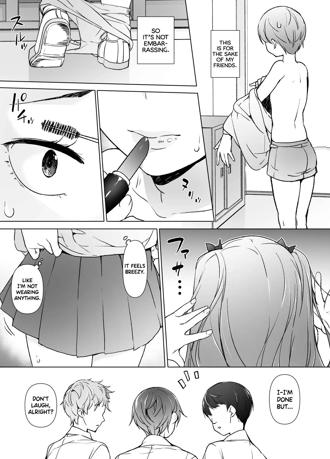 Danshikou no Kawaii Ko ga Josou Shita Hanashi Chapter 1: Oneshot - Page 6