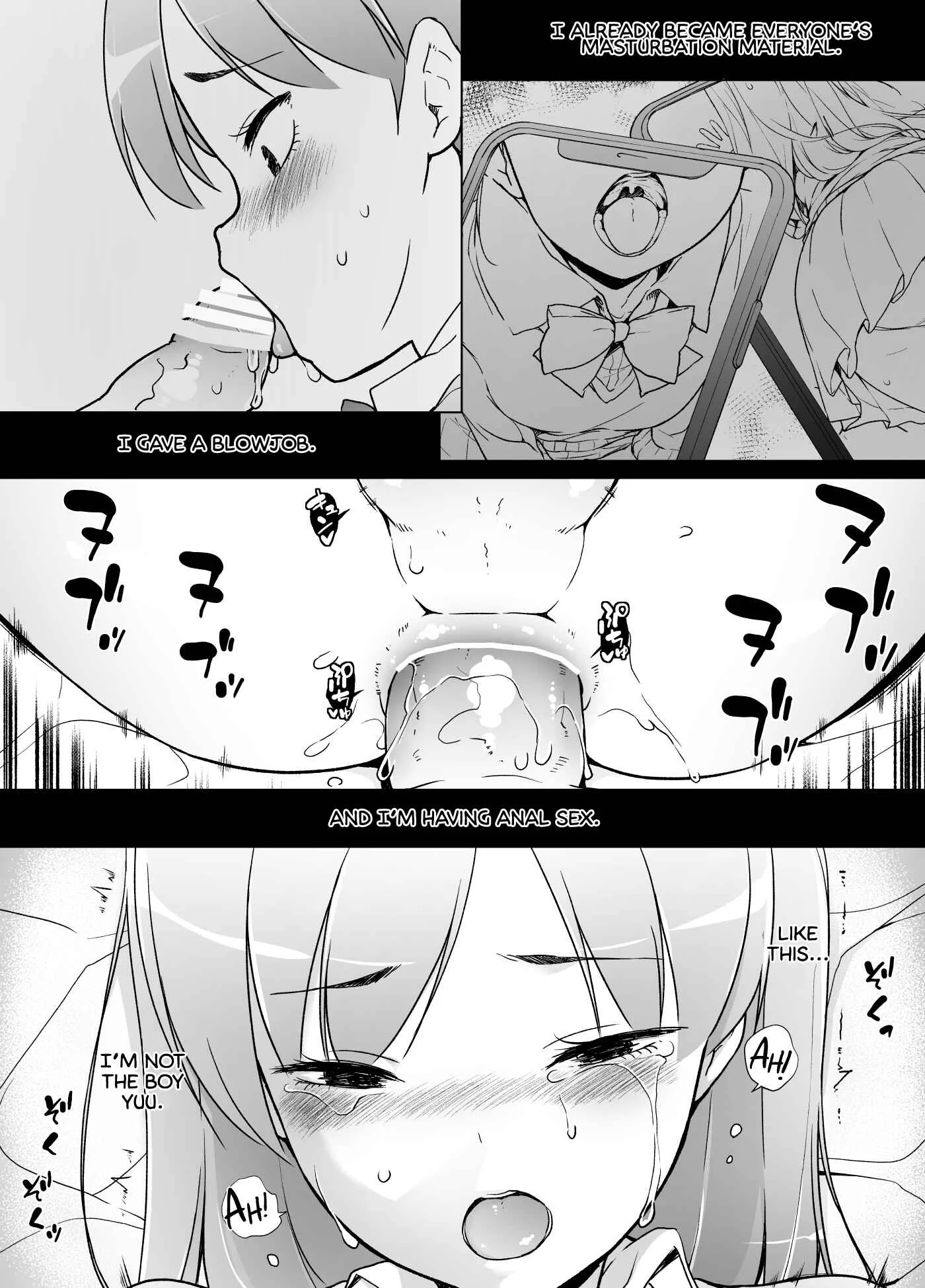 Danshikou no Kawaii Ko ga Josou Shita Hanashi Chapter 1: Oneshot - Page 31