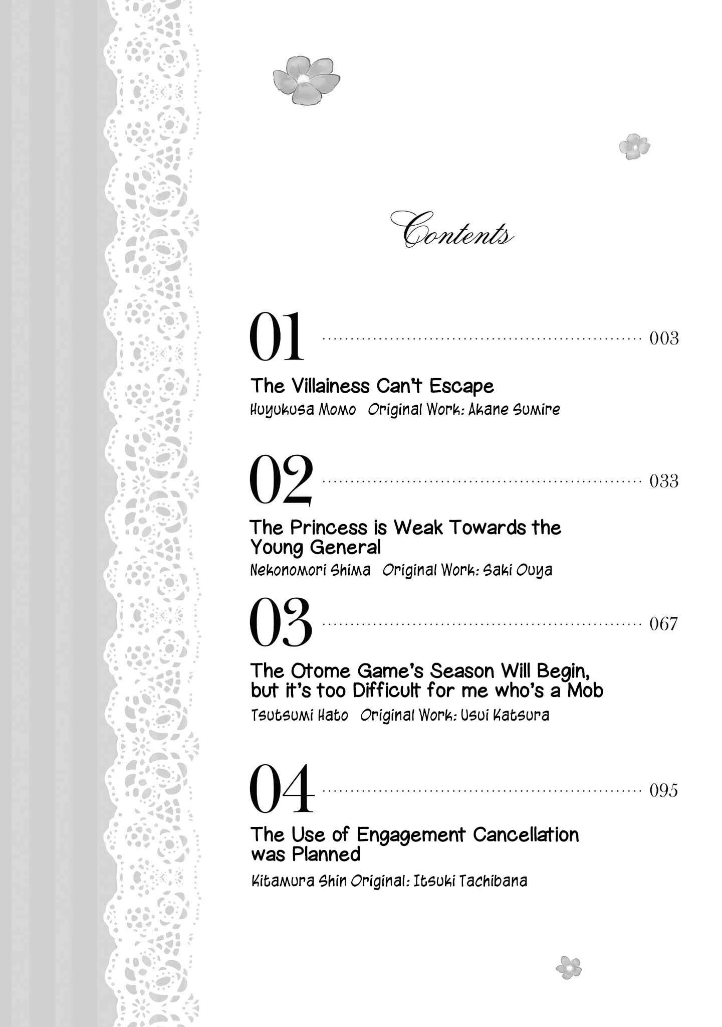 Dekiai Reijou wa Danna-sama kara Nigeraremasen... ♡ Anthology Comic Chapter 1: The Villainess Can't Escape - Page 3