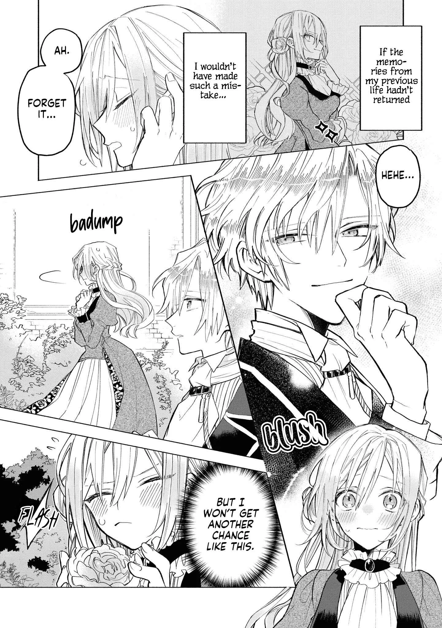 Dekiai Reijou wa Danna-sama kara Nigeraremasen... ♡ Anthology Comic Chapter 1: The Villainess Can't Escape - Page 13