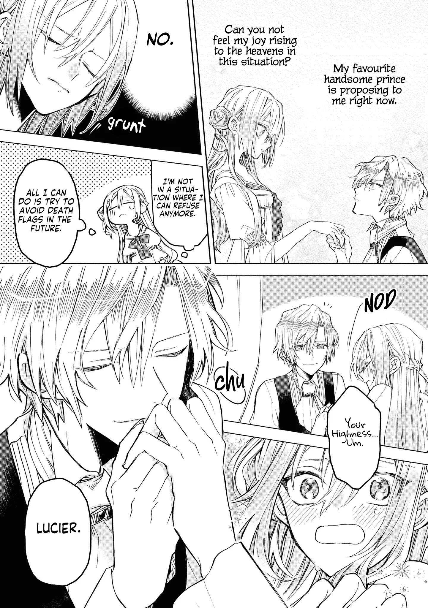 Dekiai Reijou wa Danna-sama kara Nigeraremasen... ♡ Anthology Comic Chapter 1: The Villainess Can't Escape - Page 22