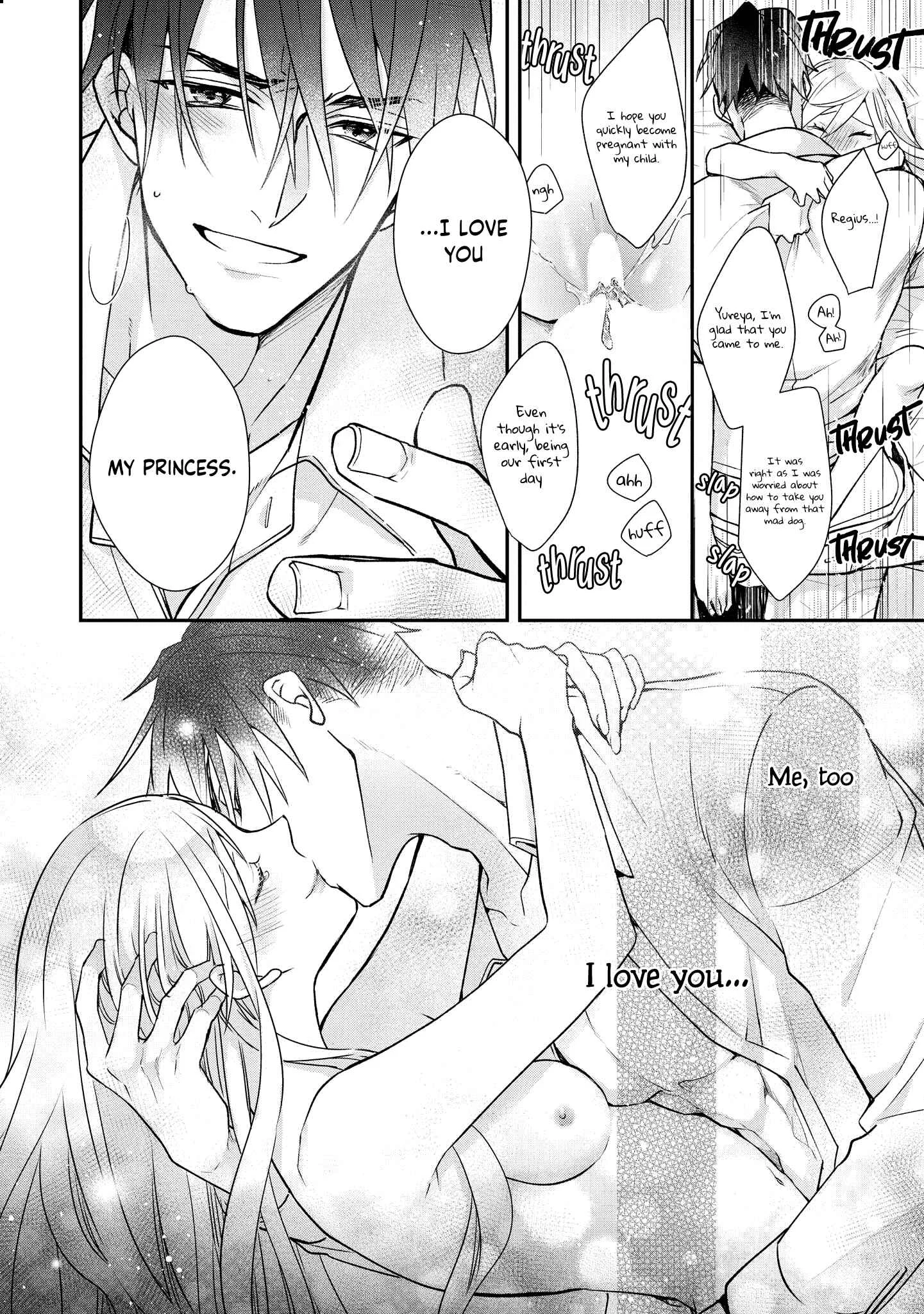 Dekiai Reijou wa Danna-sama kara Nigeraremasen... ♡ Anthology Comic Chapter 2: The Princess is Weak Towards the Young General - Page 30