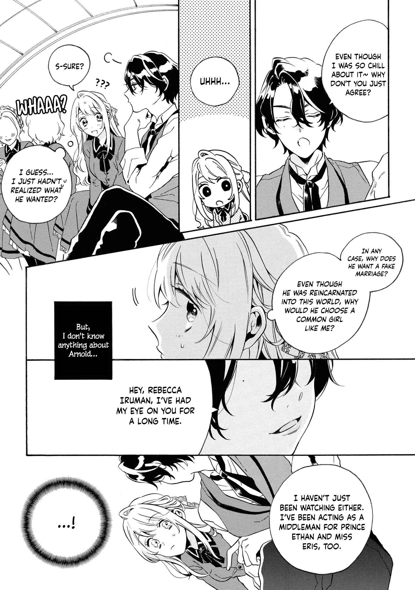 Dekiai Reijou wa Danna-sama kara Nigeraremasen... ♡ Anthology Comic Chapter 3: The Otome Game’s Season Will Begin, but it’s too Difficult for me who’s a Mob - Page 5