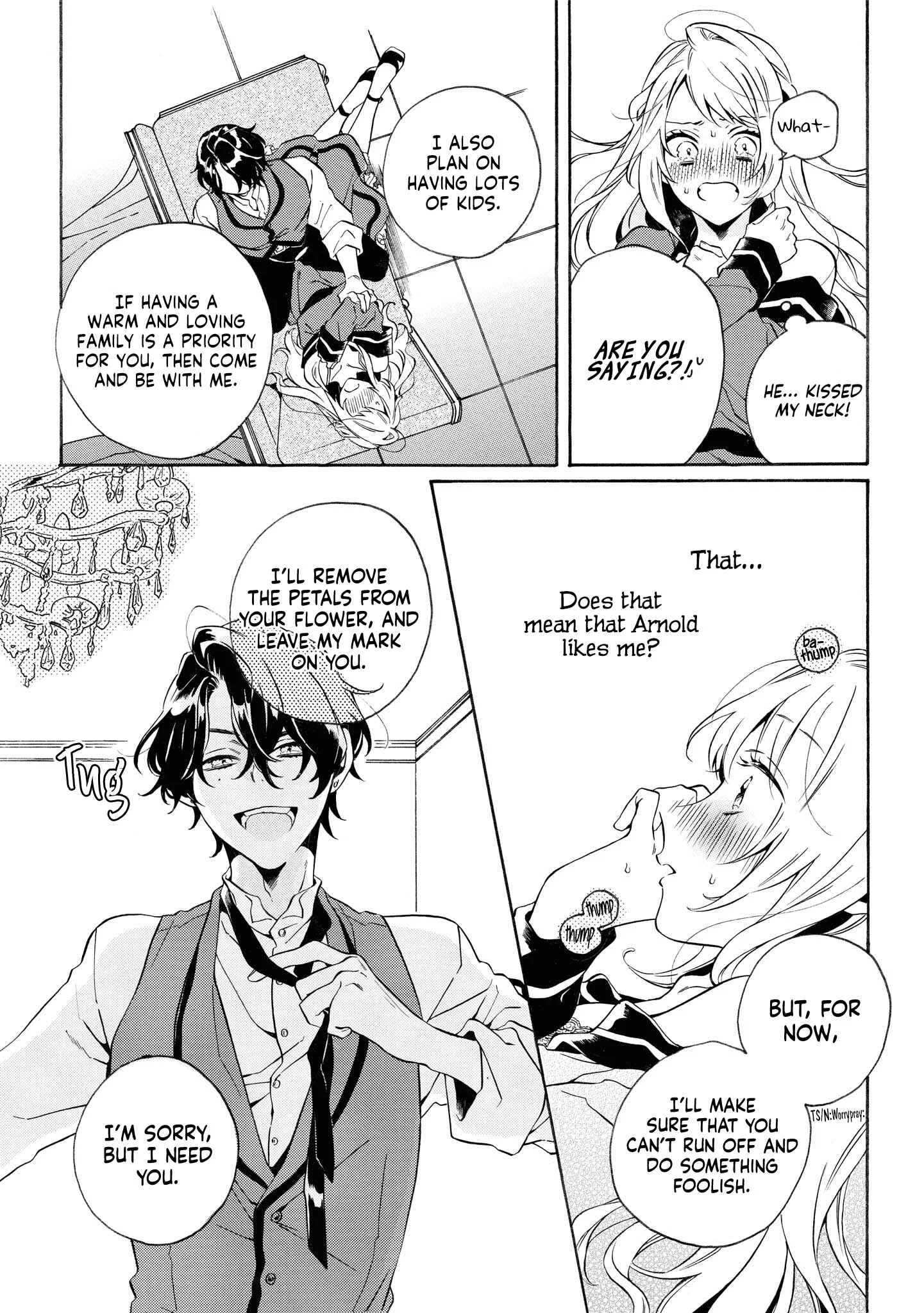 Dekiai Reijou wa Danna-sama kara Nigeraremasen... ♡ Anthology Comic Chapter 3: The Otome Game’s Season Will Begin, but it’s too Difficult for me who’s a Mob - Page 19