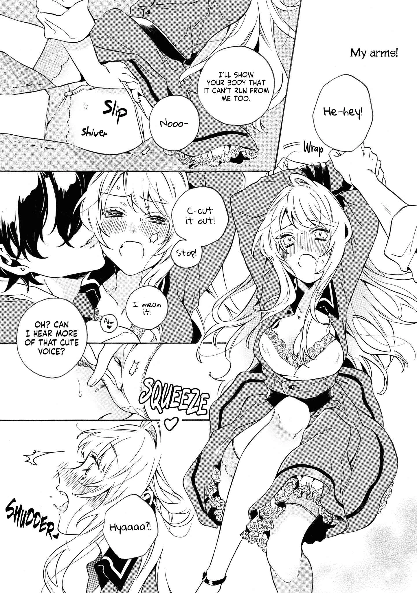 Dekiai Reijou wa Danna-sama kara Nigeraremasen... ♡ Anthology Comic Chapter 3: The Otome Game’s Season Will Begin, but it’s too Difficult for me who’s a Mob - Page 20