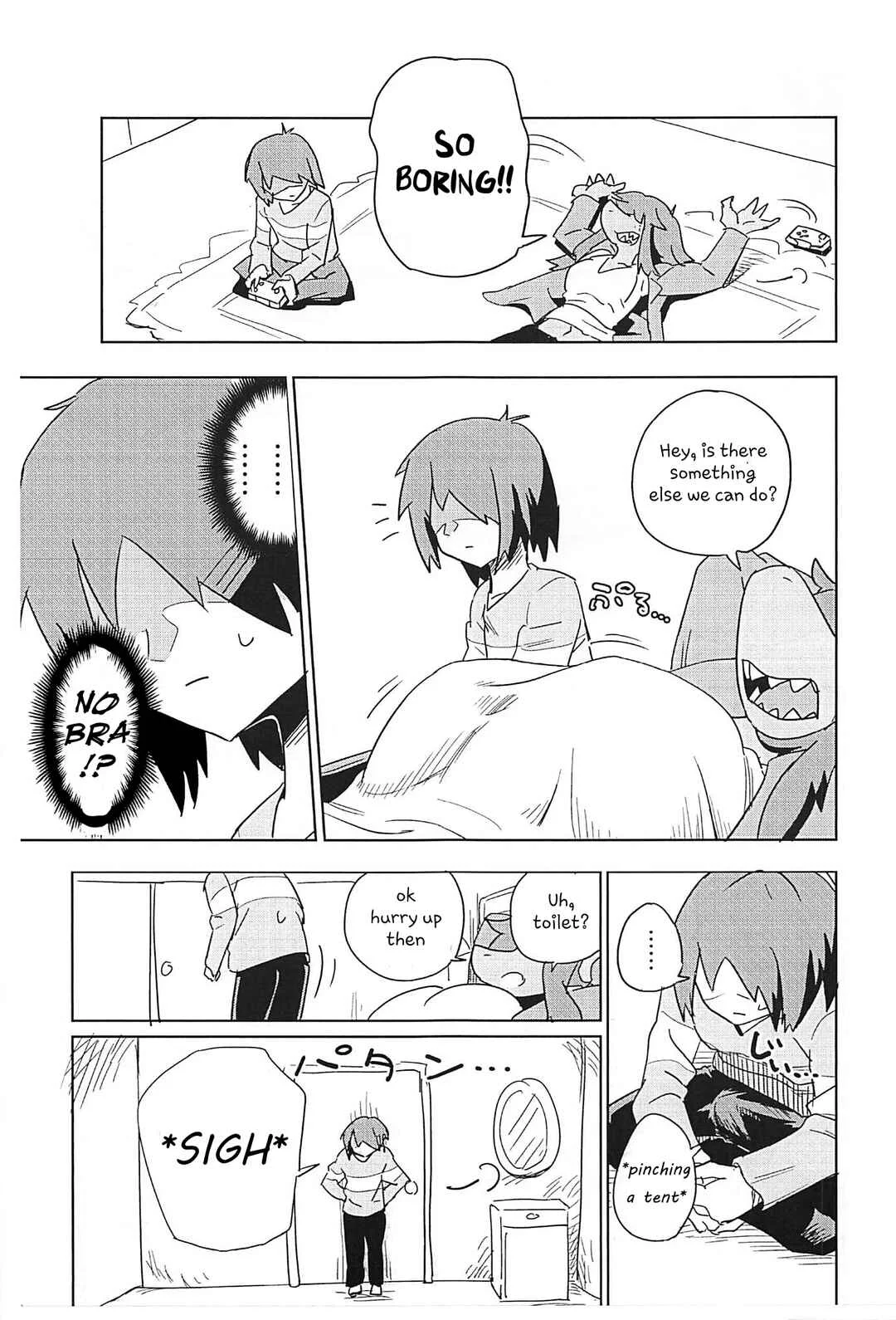 Deltarune - Interspecies puberty under one roof (Doujinshi) Chapter 1 - Page 3