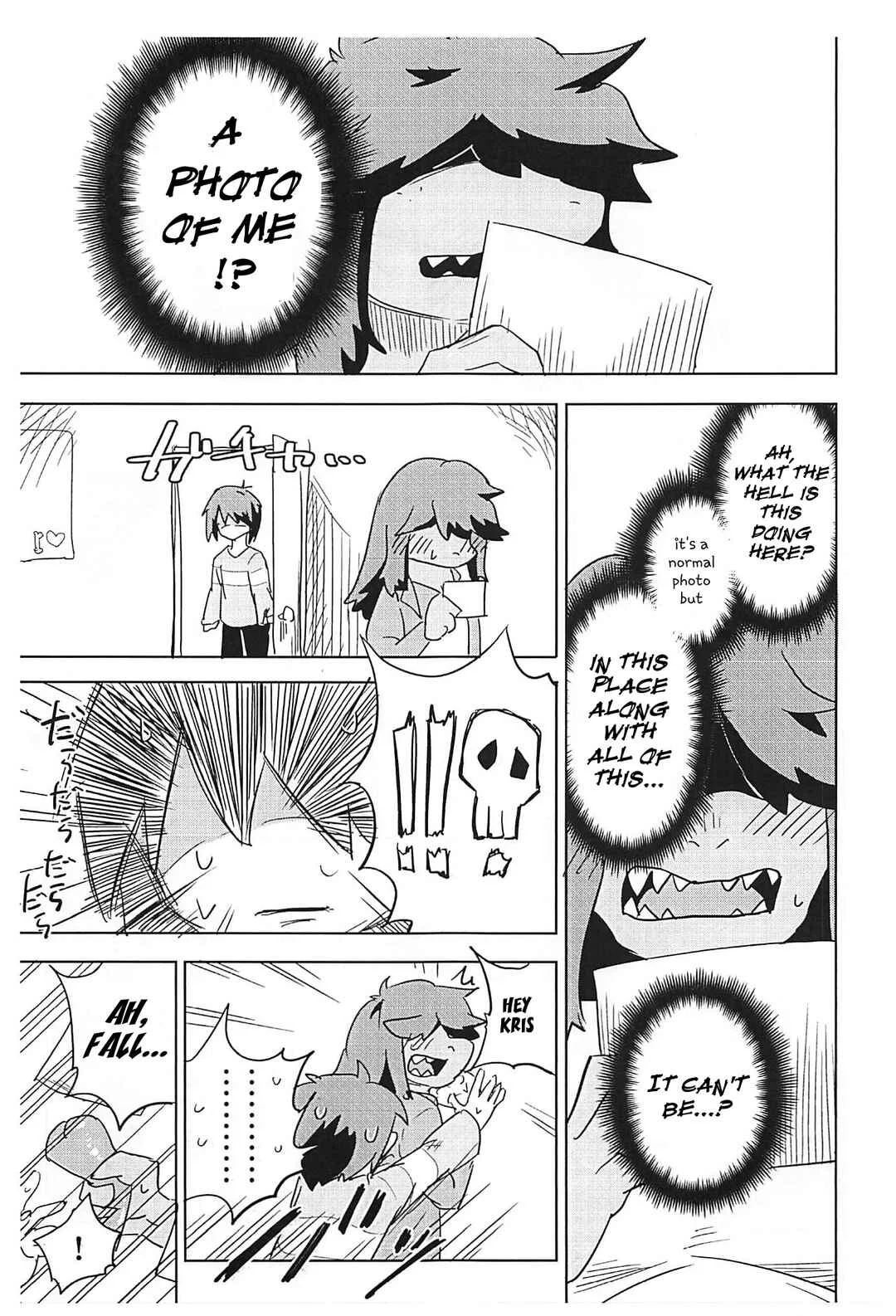 Deltarune - Interspecies puberty under one roof (Doujinshi) Chapter 1 - Page 5