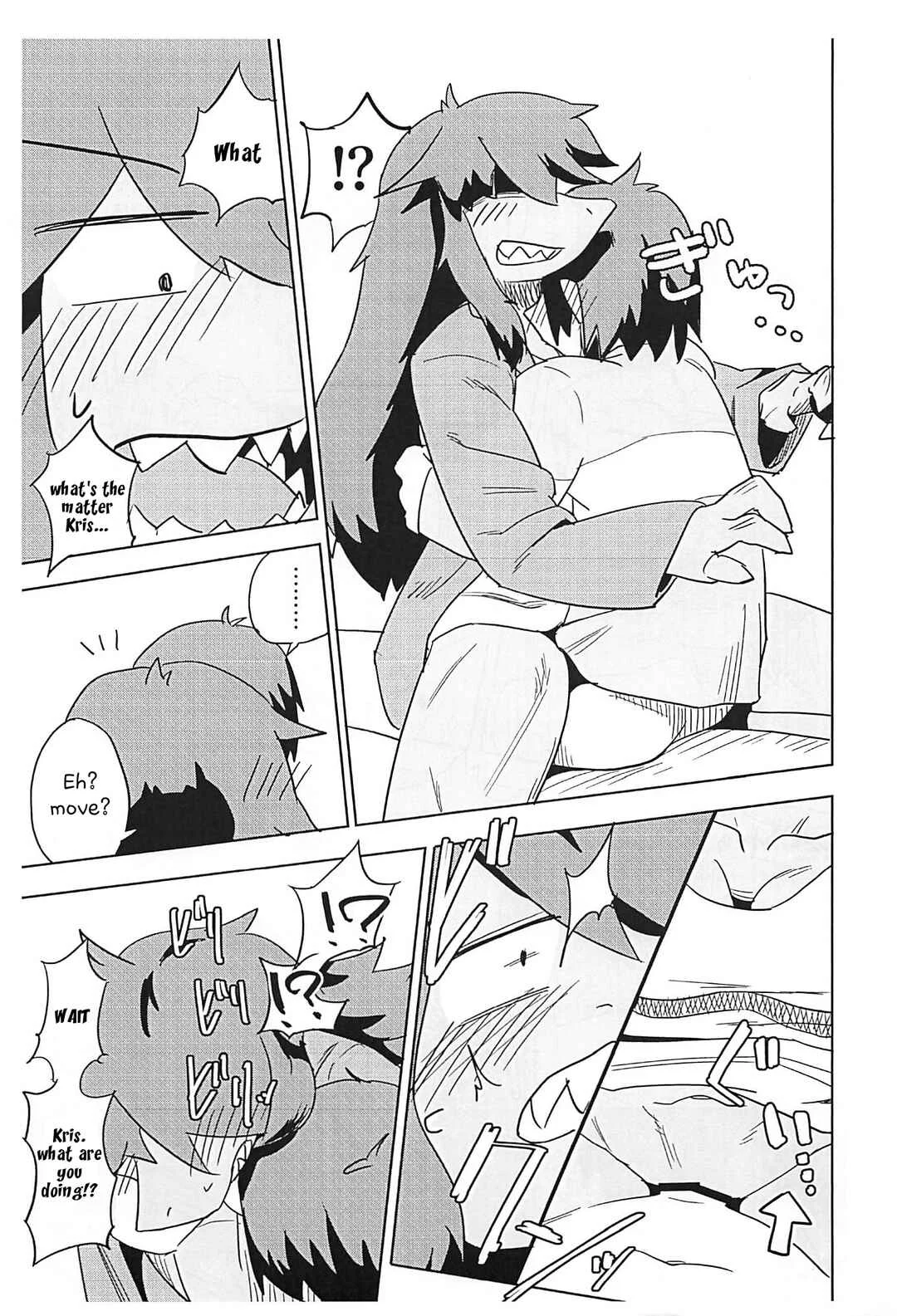 Deltarune - Interspecies puberty under one roof (Doujinshi) Chapter 1 - Page 11