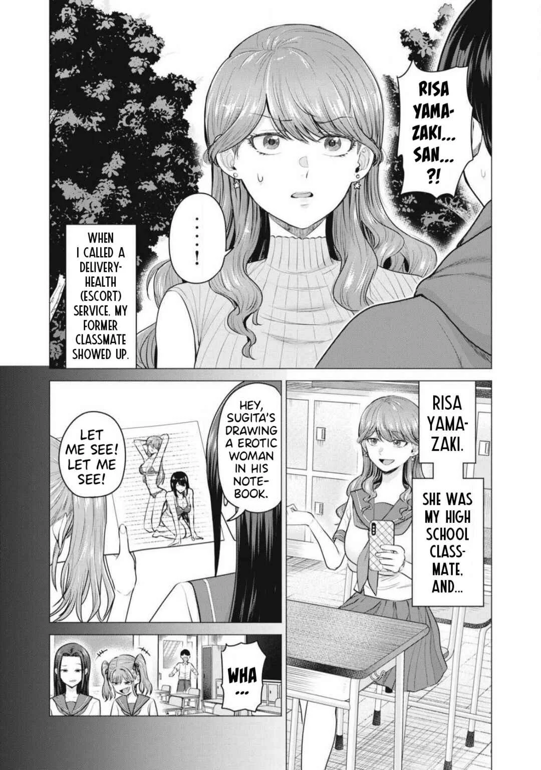 Deriheru Yondara Moto Doukyuusei ga Kita Chapter 1 - Page 9