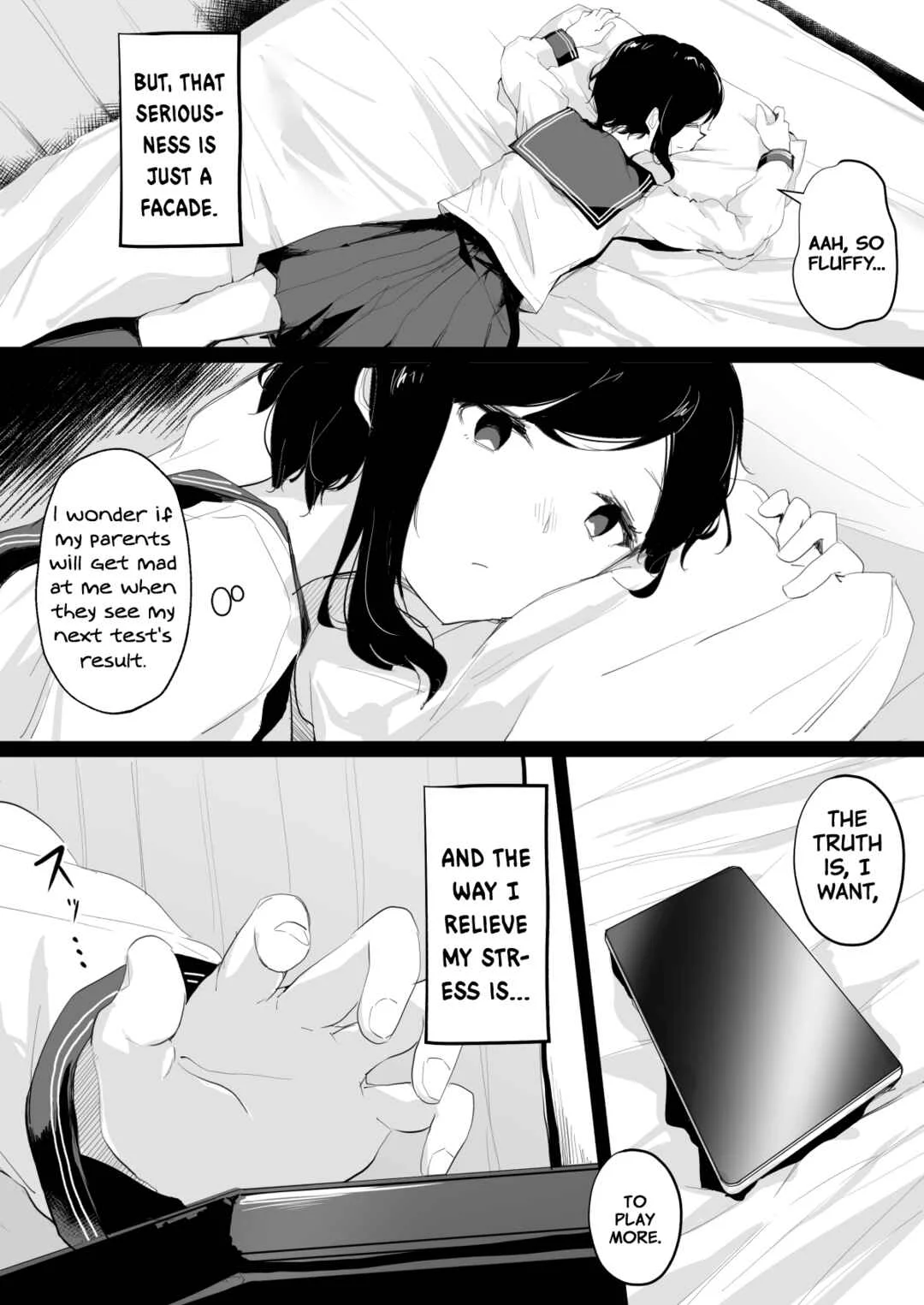 Do-M Uraaka Joshi ga Kousoku Yuri Ecchi de Onna Doushi no Yosa o Oshiekomarechau Hon Chapter 1 - Page 2
