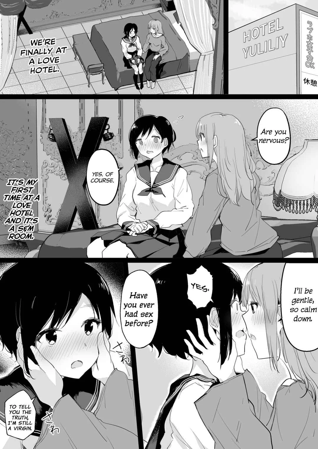 Do-M Uraaka Joshi ga Kousoku Yuri Ecchi de Onna Doushi no Yosa o Oshiekomarechau Hon Chapter 1 - Page 10