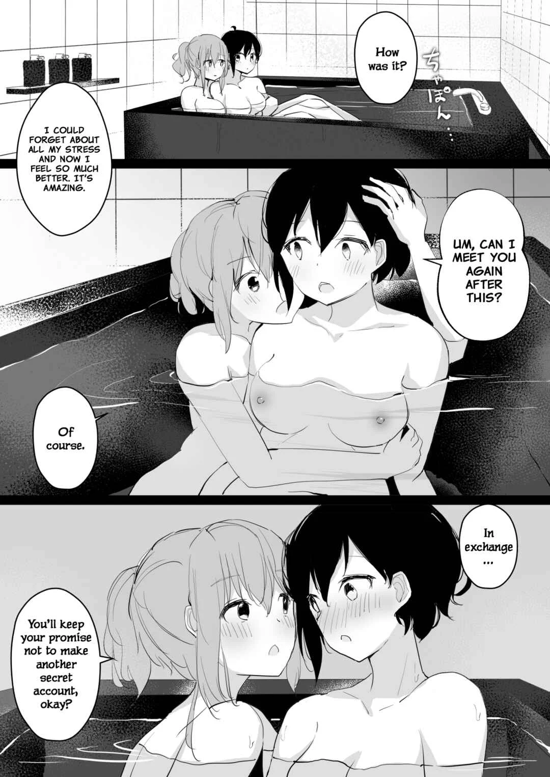 Do-M Uraaka Joshi ga Kousoku Yuri Ecchi de Onna Doushi no Yosa o Oshiekomarechau Hon Chapter 1 - Page 40