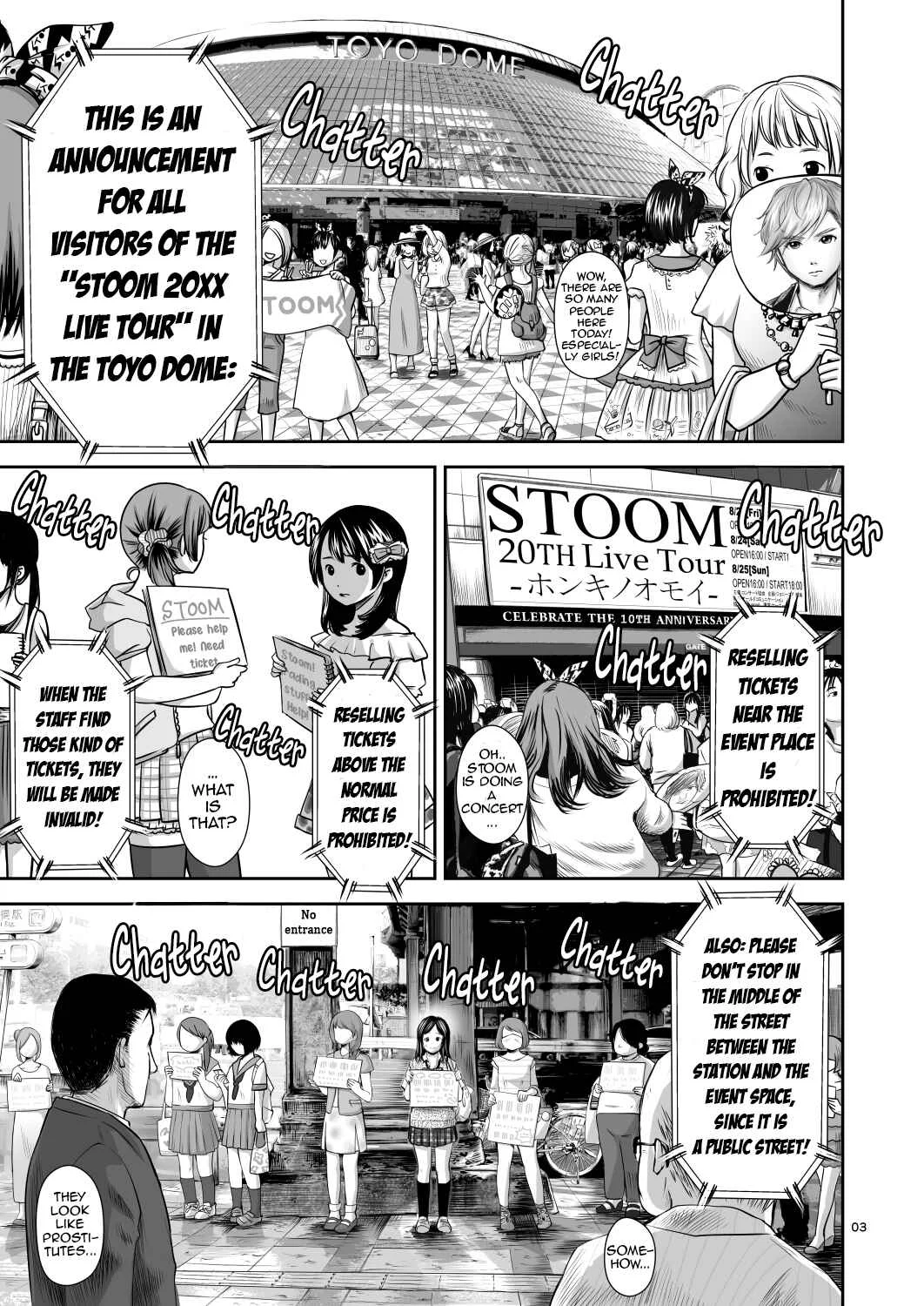 Doki Doki ❤ Ticket Challenge! Chapter 1 - Page 3