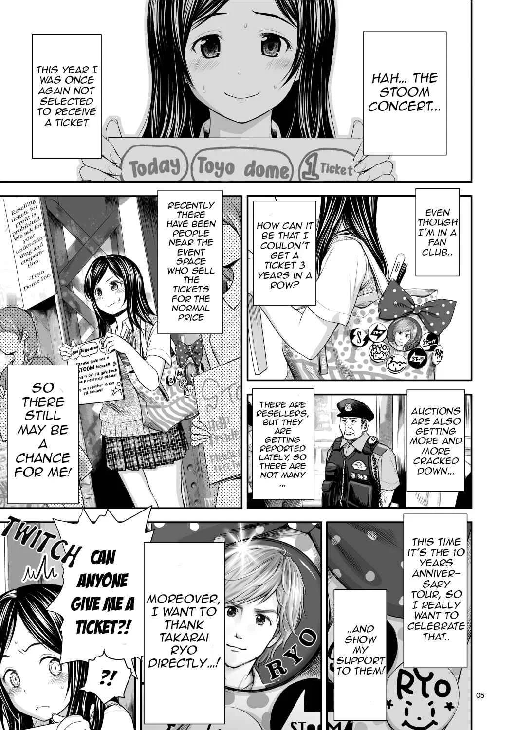 Doki Doki ❤ Ticket Challenge! Chapter 1 - Page 5