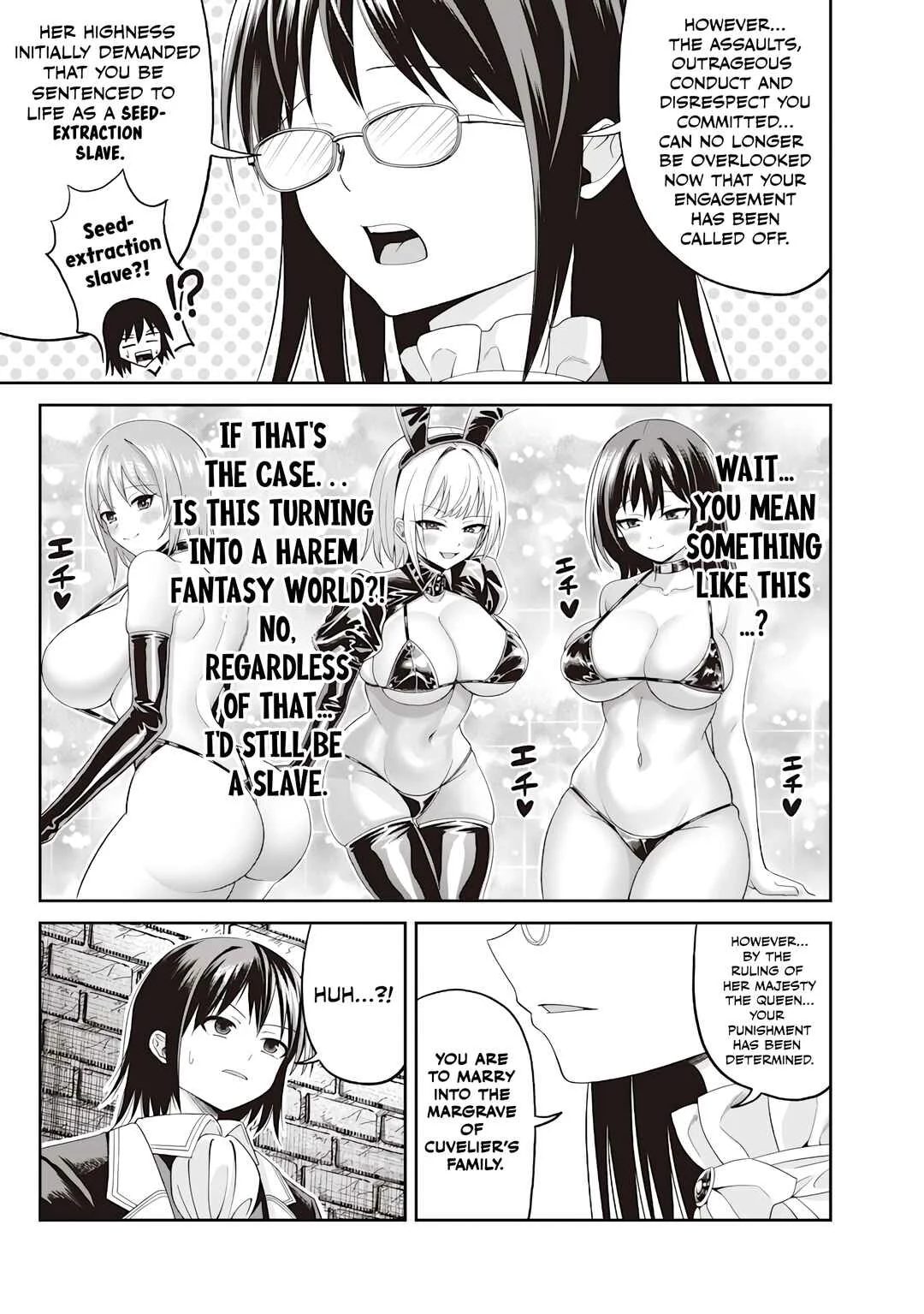 Dokushin Kizoku ~Danjohi 1:99 Sekai no Akuyaku Reisoku~ Chapter 1 - Page 32