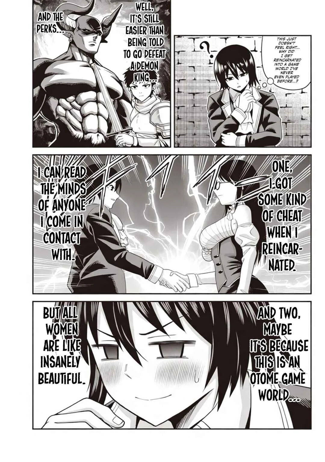 Dokushin Kizoku ~Danjohi 1:99 Sekai no Akuyaku Reisoku~ Chapter 2.1 - Page 2