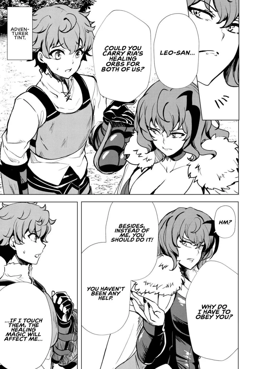 Dore dake Doryoku Shite mo Mannen Level 0 no Ore wa Tsuihou Sareta ~Shin no Teki to Yobareta Shounen wa, Shachiku Megami to Deatte Saikyou no Chikara wo Te ni Ireru~ Chapter 1: Exile - Page 9