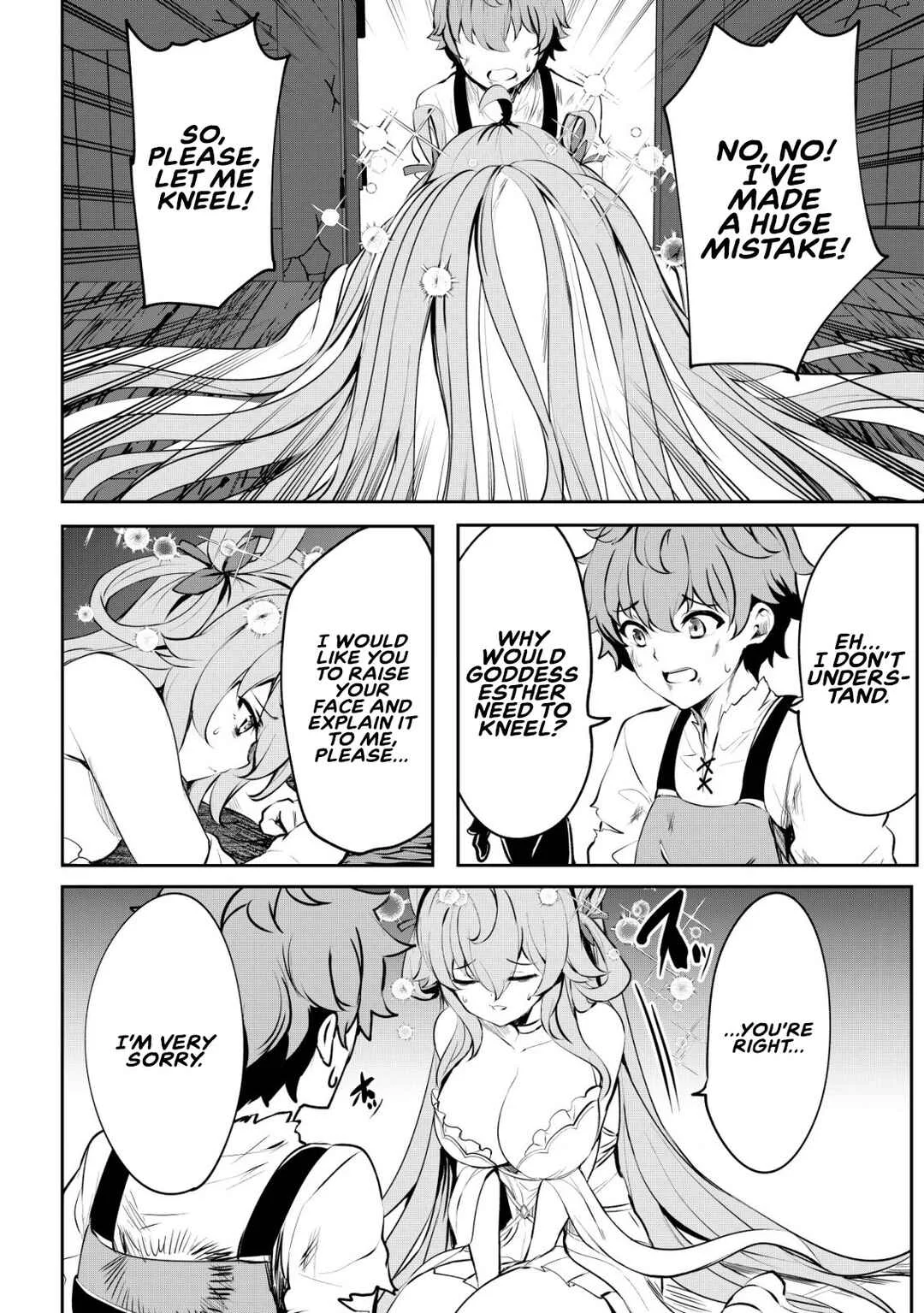 Dore dake Doryoku Shite mo Mannen Level 0 no Ore wa Tsuihou Sareta ~Shin no Teki to Yobareta Shounen wa, Shachiku Megami to Deatte Saikyou no Chikara wo Te ni Ireru~ Chapter 2: Leveling - Page 9