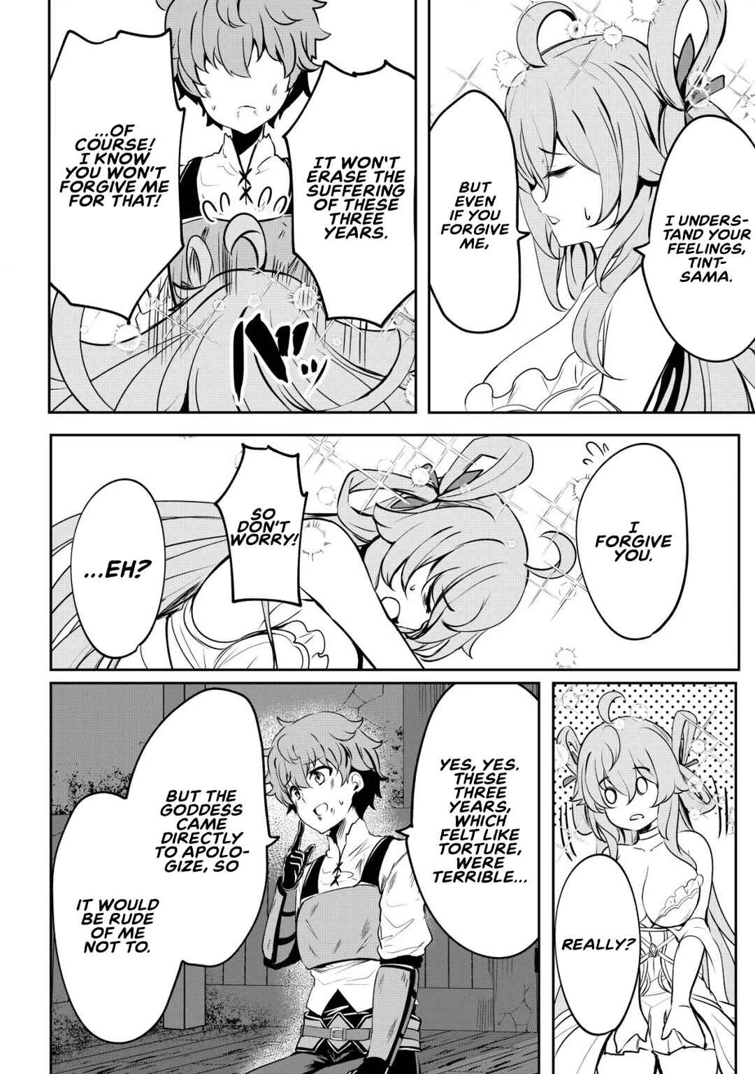 Dore dake Doryoku Shite mo Mannen Level 0 no Ore wa Tsuihou Sareta ~Shin no Teki to Yobareta Shounen wa, Shachiku Megami to Deatte Saikyou no Chikara wo Te ni Ireru~ Chapter 2: Leveling - Page 13