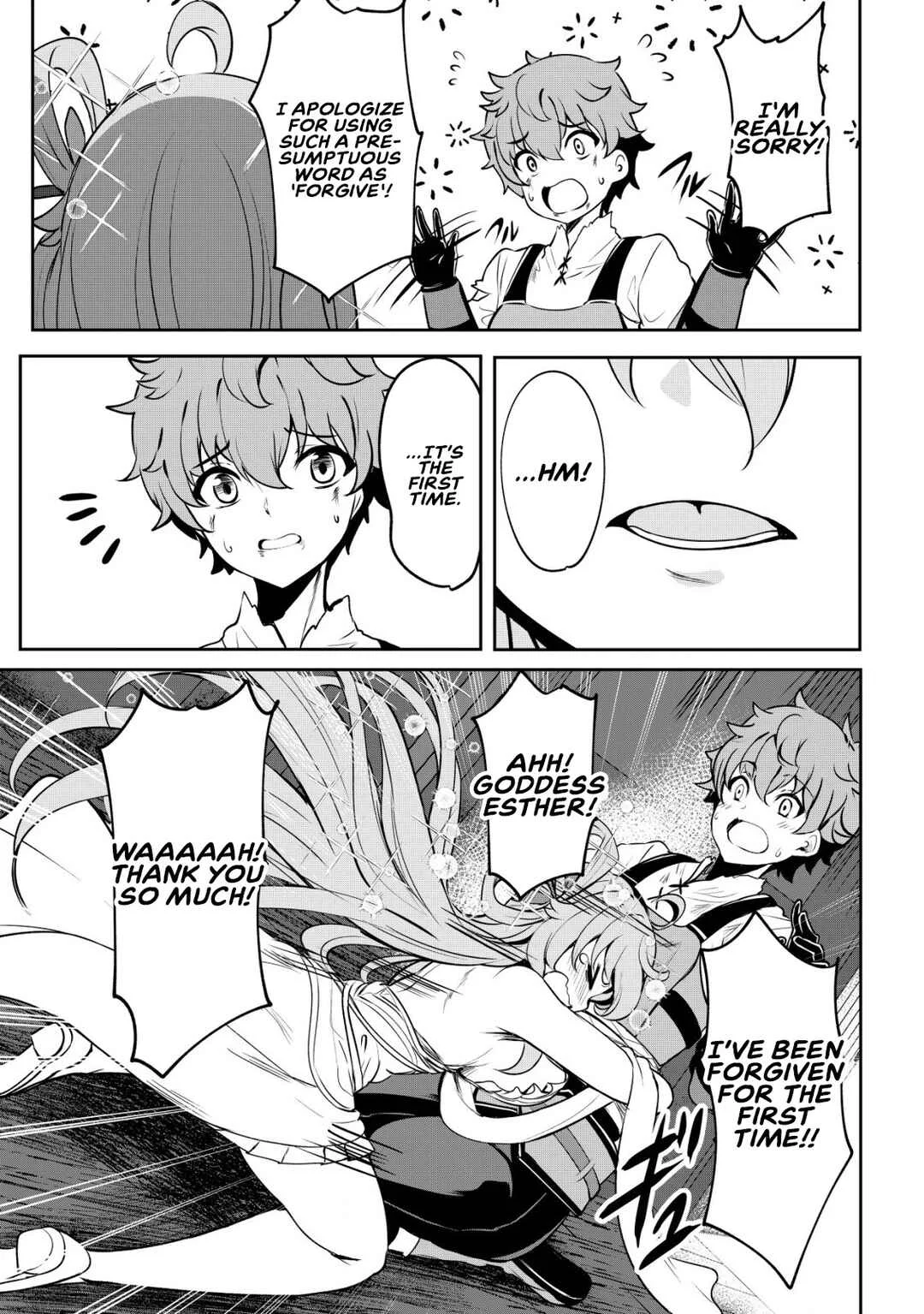 Dore dake Doryoku Shite mo Mannen Level 0 no Ore wa Tsuihou Sareta ~Shin no Teki to Yobareta Shounen wa, Shachiku Megami to Deatte Saikyou no Chikara wo Te ni Ireru~ Chapter 2: Leveling - Page 14