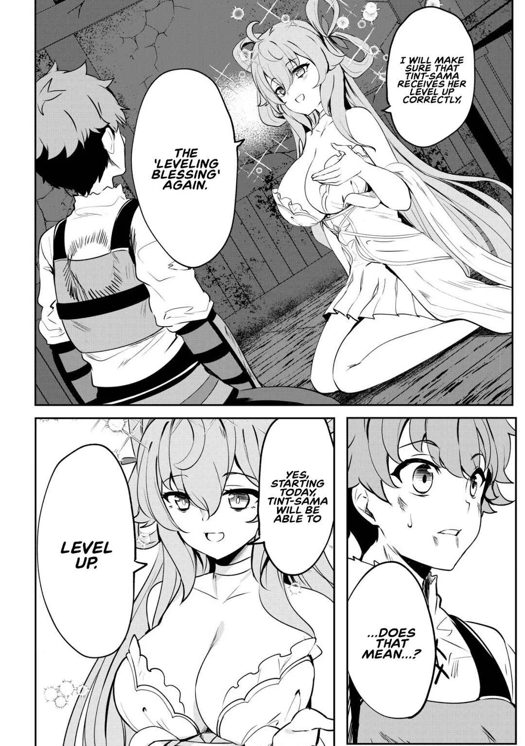 Dore dake Doryoku Shite mo Mannen Level 0 no Ore wa Tsuihou Sareta ~Shin no Teki to Yobareta Shounen wa, Shachiku Megami to Deatte Saikyou no Chikara wo Te ni Ireru~ Chapter 2: Leveling - Page 17