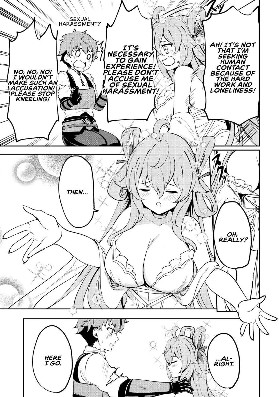 Dore dake Doryoku Shite mo Mannen Level 0 no Ore wa Tsuihou Sareta ~Shin no Teki to Yobareta Shounen wa, Shachiku Megami to Deatte Saikyou no Chikara wo Te ni Ireru~ Chapter 2: Leveling - Page 20