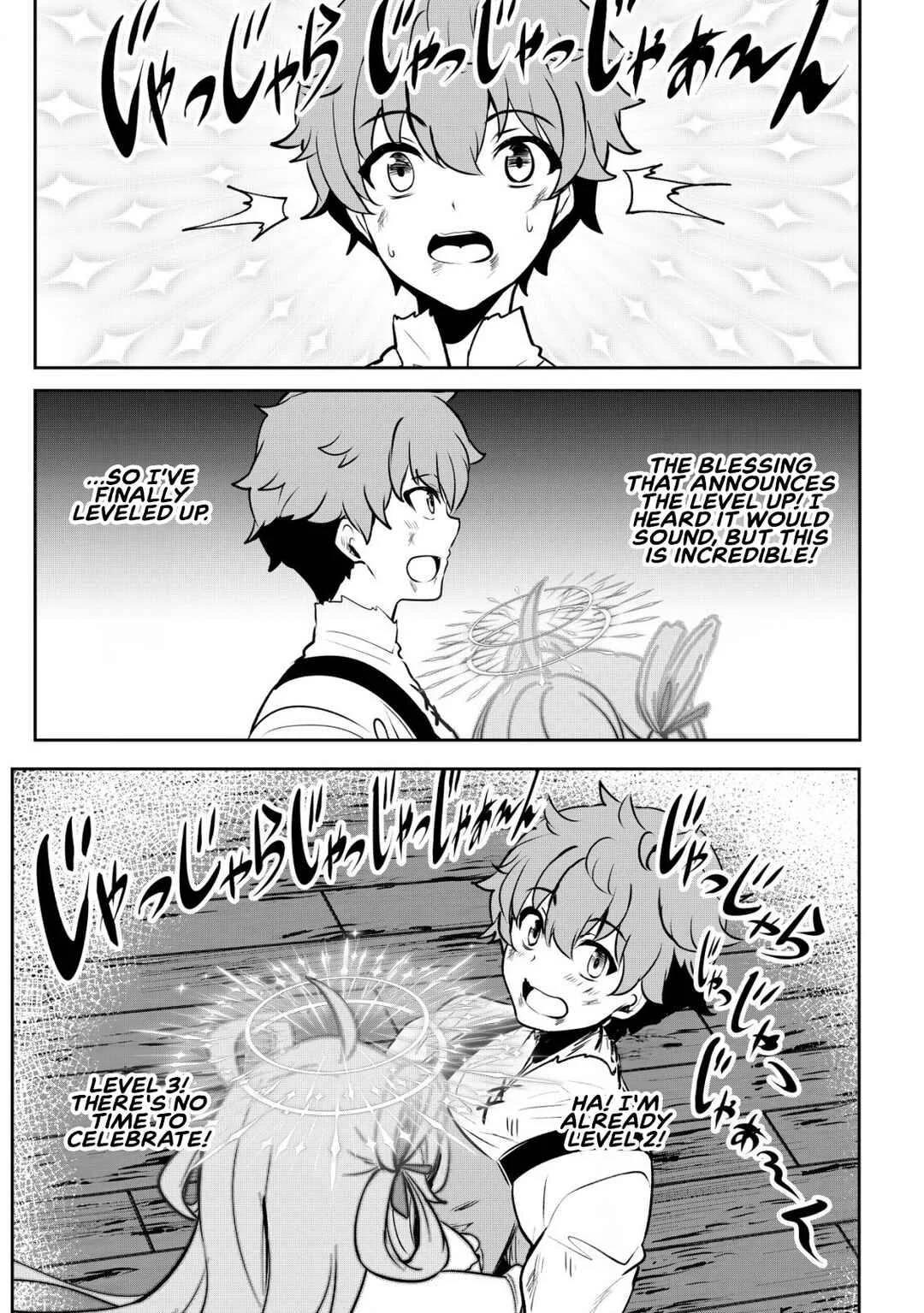 Dore dake Doryoku Shite mo Mannen Level 0 no Ore wa Tsuihou Sareta ~Shin no Teki to Yobareta Shounen wa, Shachiku Megami to Deatte Saikyou no Chikara wo Te ni Ireru~ Chapter 2: Leveling - Page 22