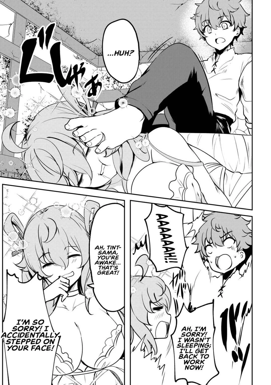 Dore dake Doryoku Shite mo Mannen Level 0 no Ore wa Tsuihou Sareta ~Shin no Teki to Yobareta Shounen wa, Shachiku Megami to Deatte Saikyou no Chikara wo Te ni Ireru~ Chapter 2: Leveling - Page 26