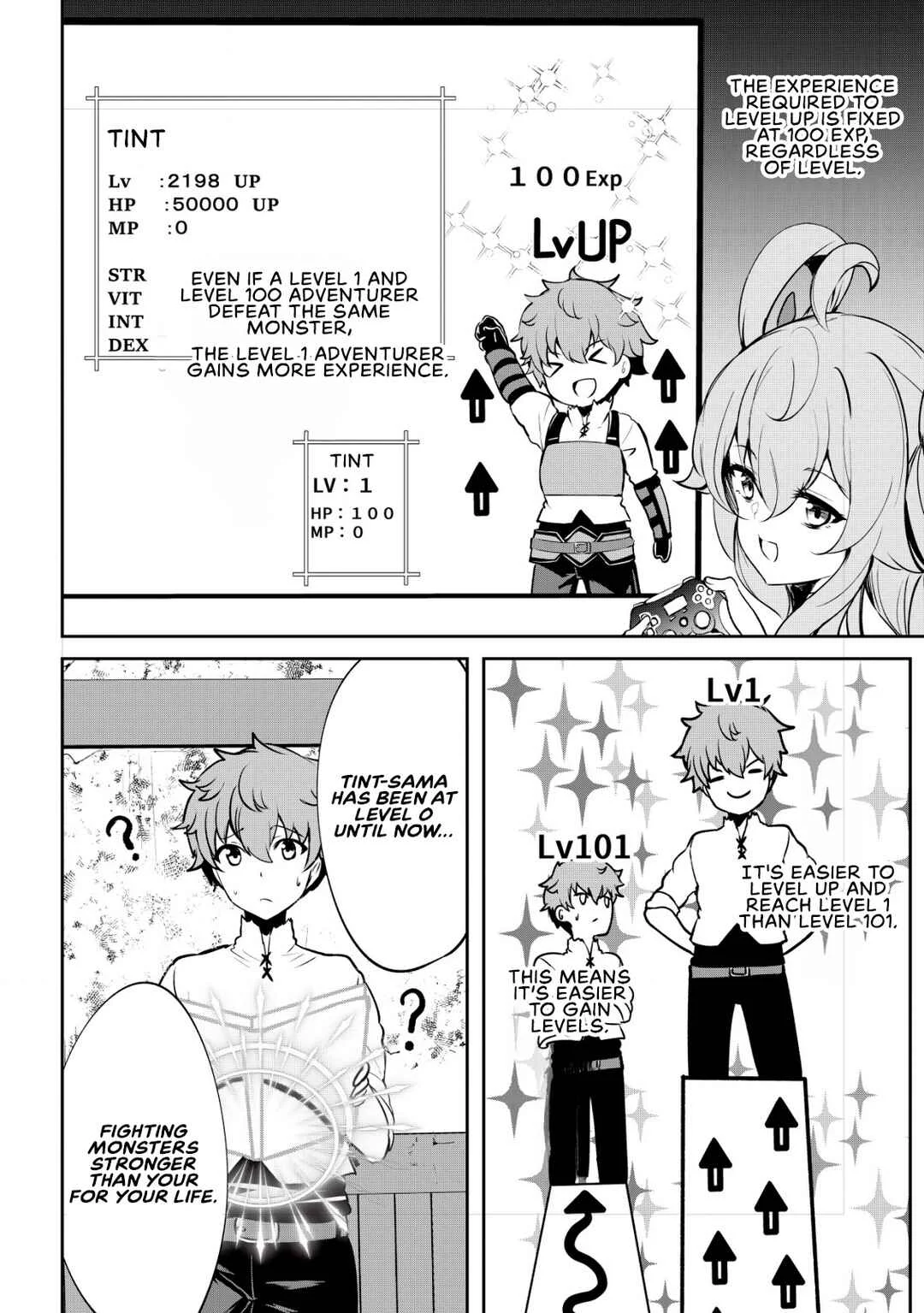 Dore dake Doryoku Shite mo Mannen Level 0 no Ore wa Tsuihou Sareta ~Shin no Teki to Yobareta Shounen wa, Shachiku Megami to Deatte Saikyou no Chikara wo Te ni Ireru~ Chapter 3: The goddess's request - Page 7