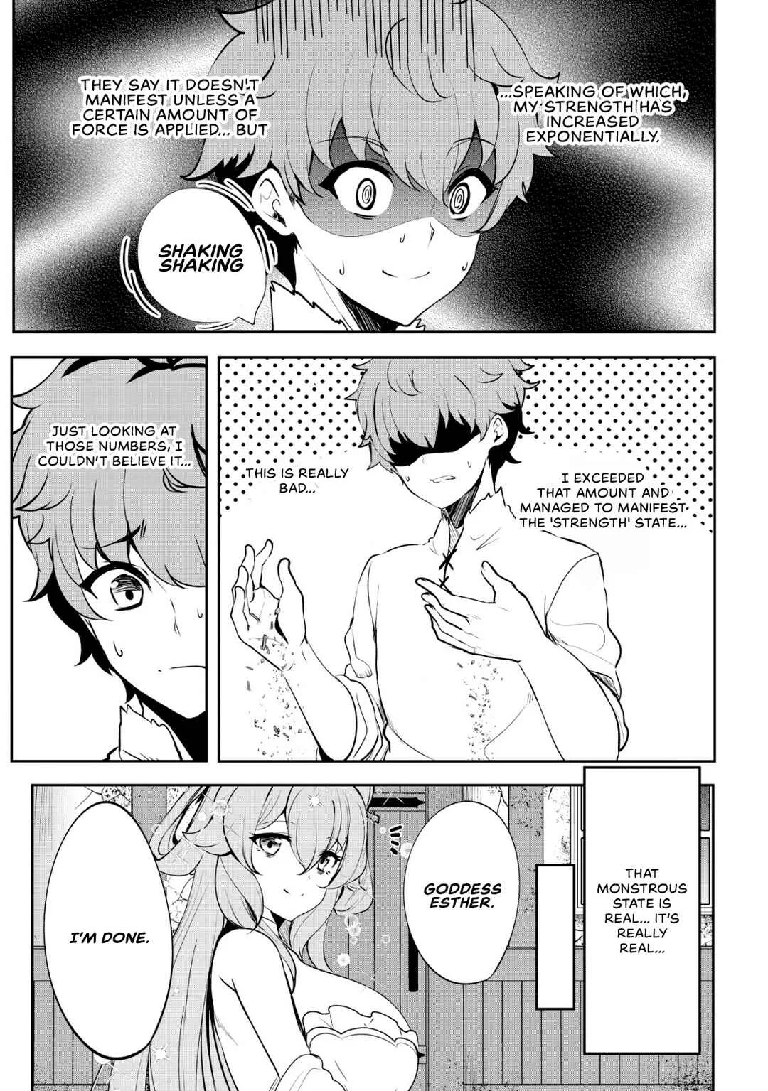 Dore dake Doryoku Shite mo Mannen Level 0 no Ore wa Tsuihou Sareta ~Shin no Teki to Yobareta Shounen wa, Shachiku Megami to Deatte Saikyou no Chikara wo Te ni Ireru~ Chapter 3: The goddess's request - Page 16